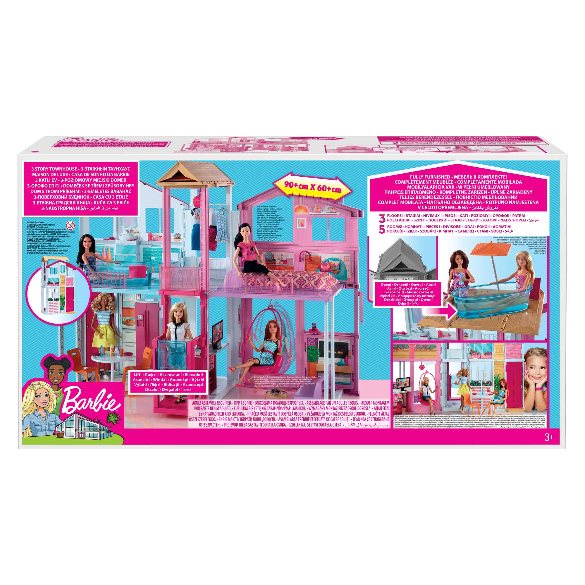 Barbie 3-Story Townhouse - Image 5
