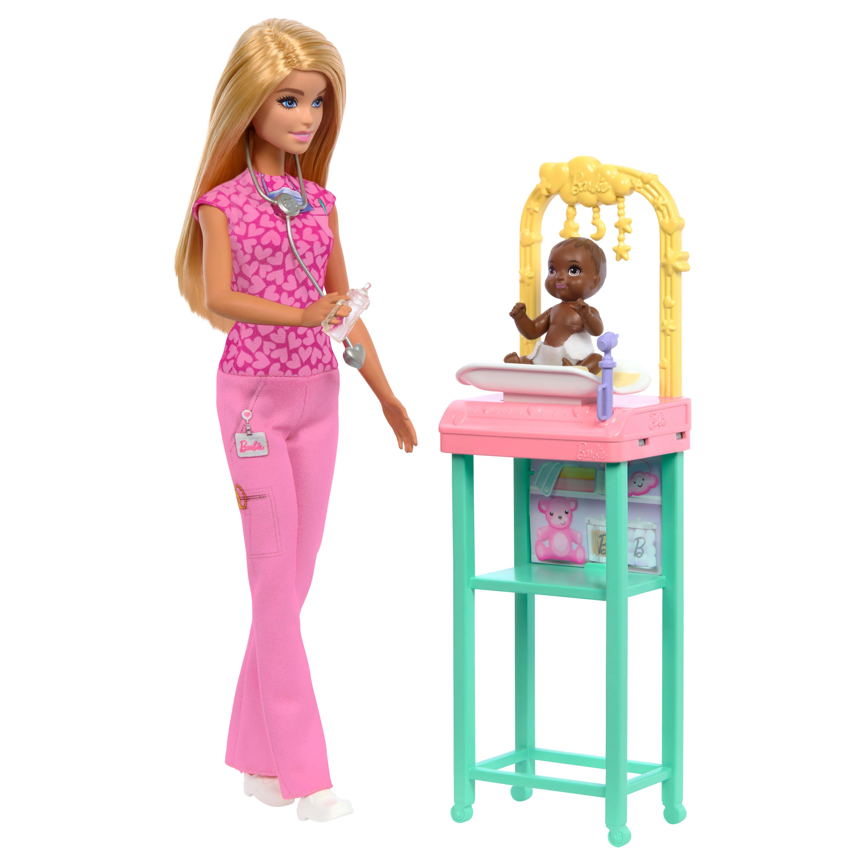 Barbie Baby Doctor Doll with Blonde Fashion Doll - Image 2