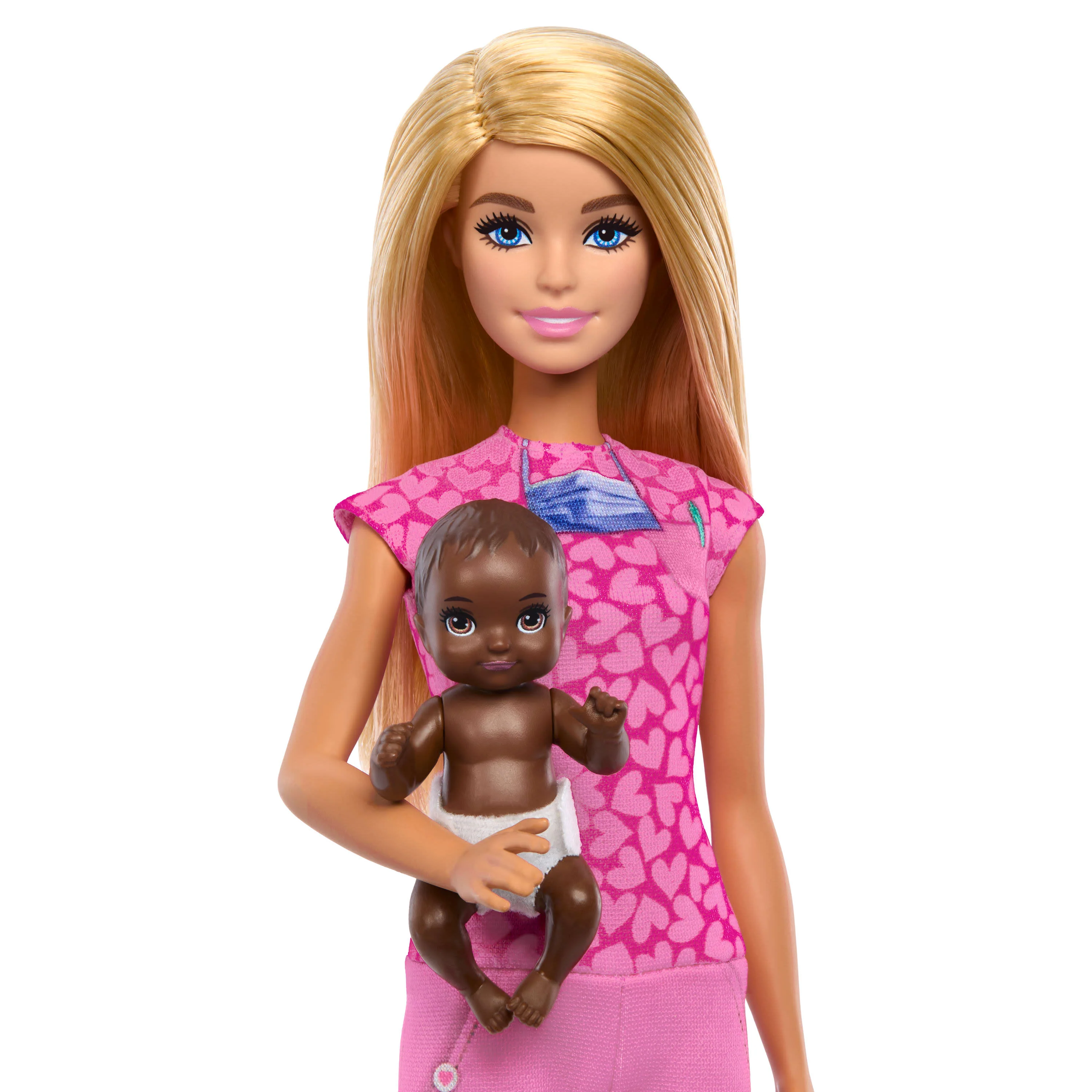 Barbie Baby Doctor Doll with Blonde Fashion Doll - Image 3
