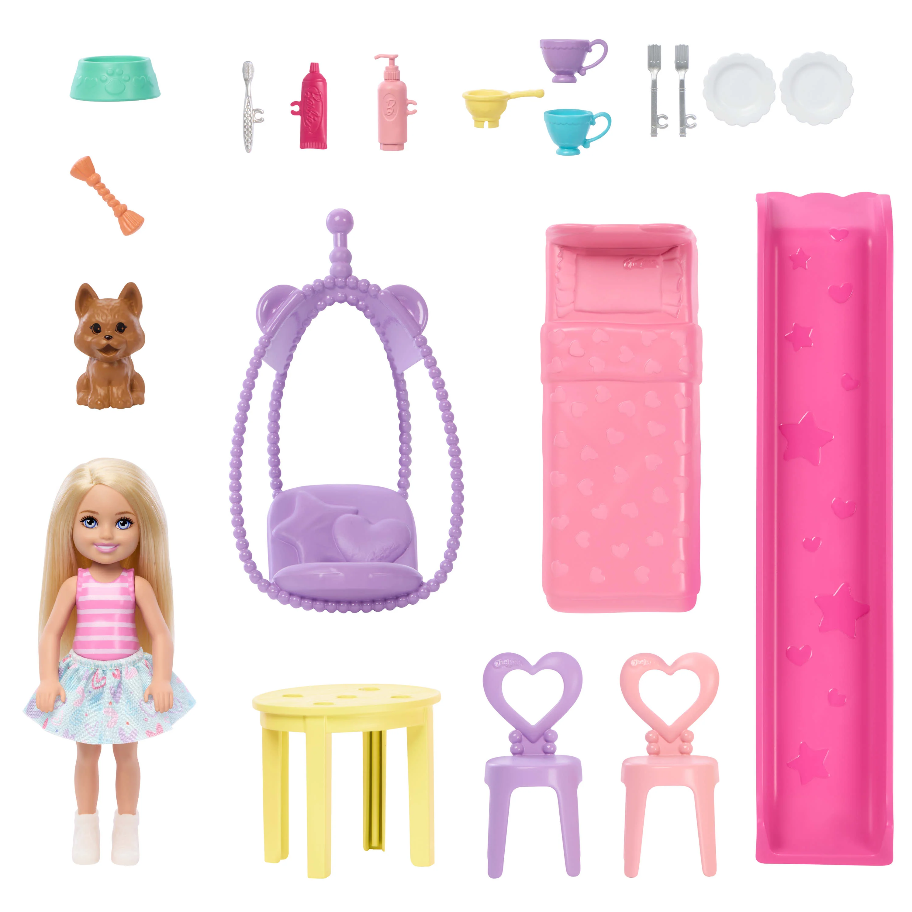 Barbie Chelsea Pop-Up Doll House with Doll & Accessories - Image 4