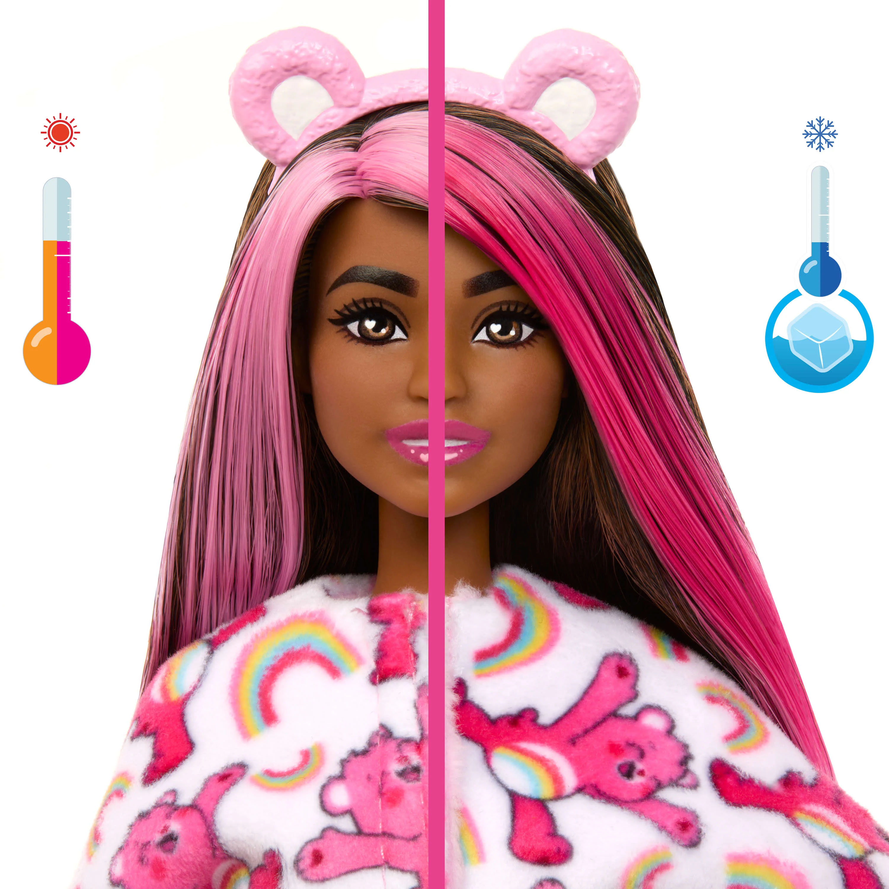 Barbie Cutie Reveal Care Bears Series Doll & Accessories - Pink - Image 4