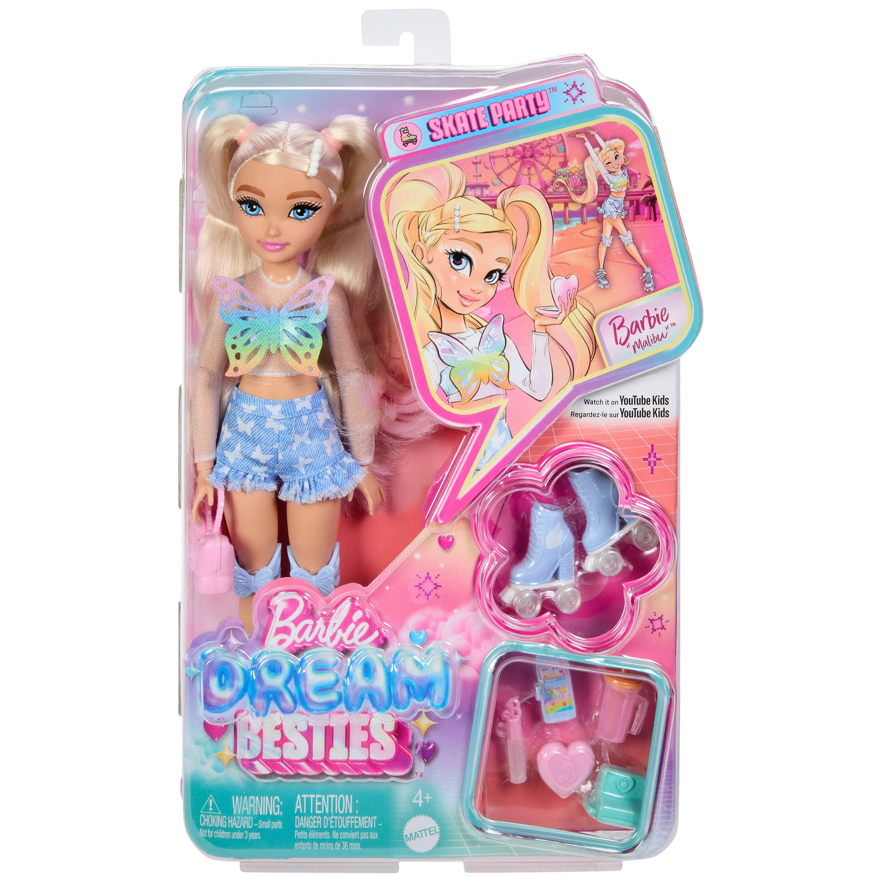Barbie Dream Besties SKATE PARTY Doll Assorted* - Image 7