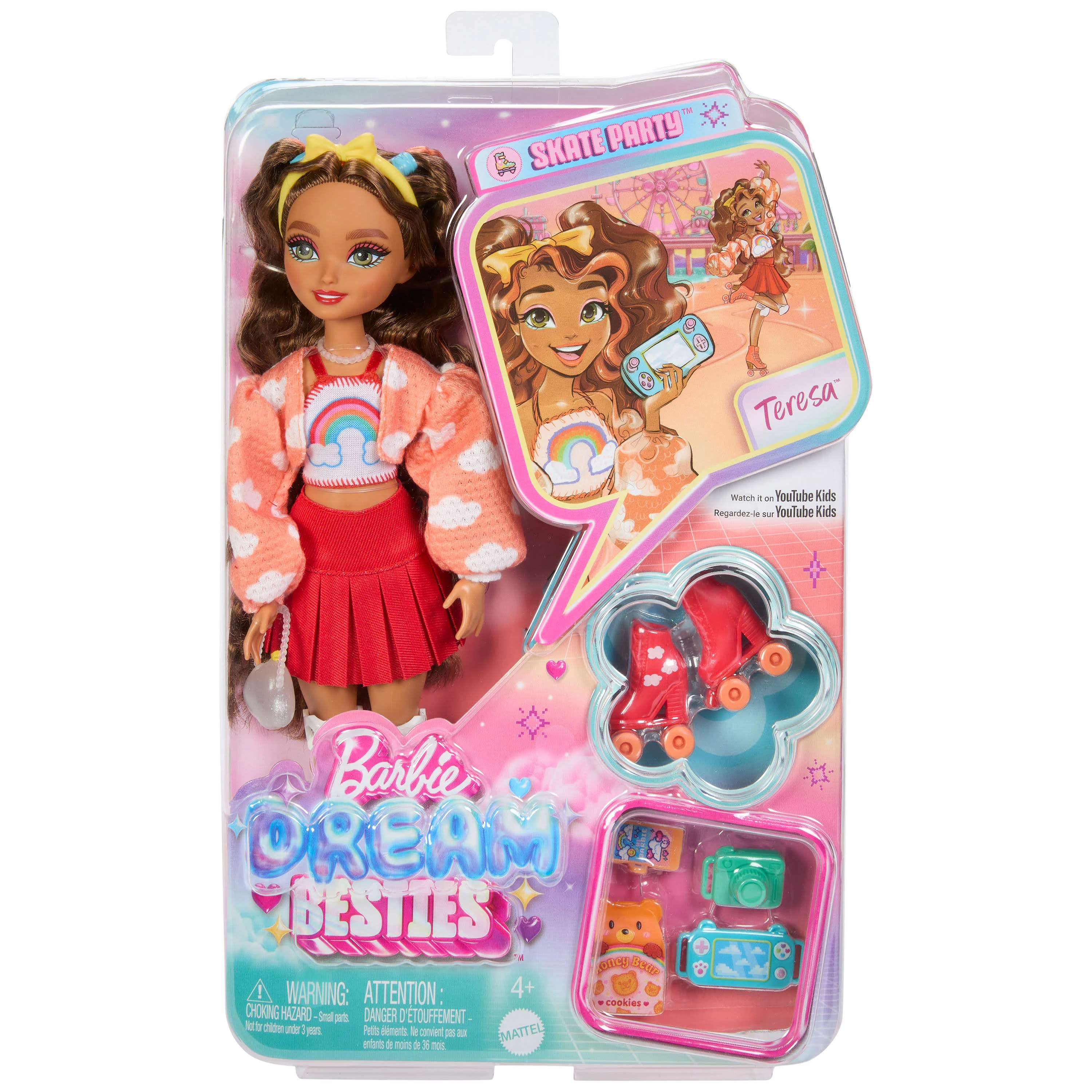 Barbie Dream Besties SKATE PARTY Doll Assorted* - Image 8