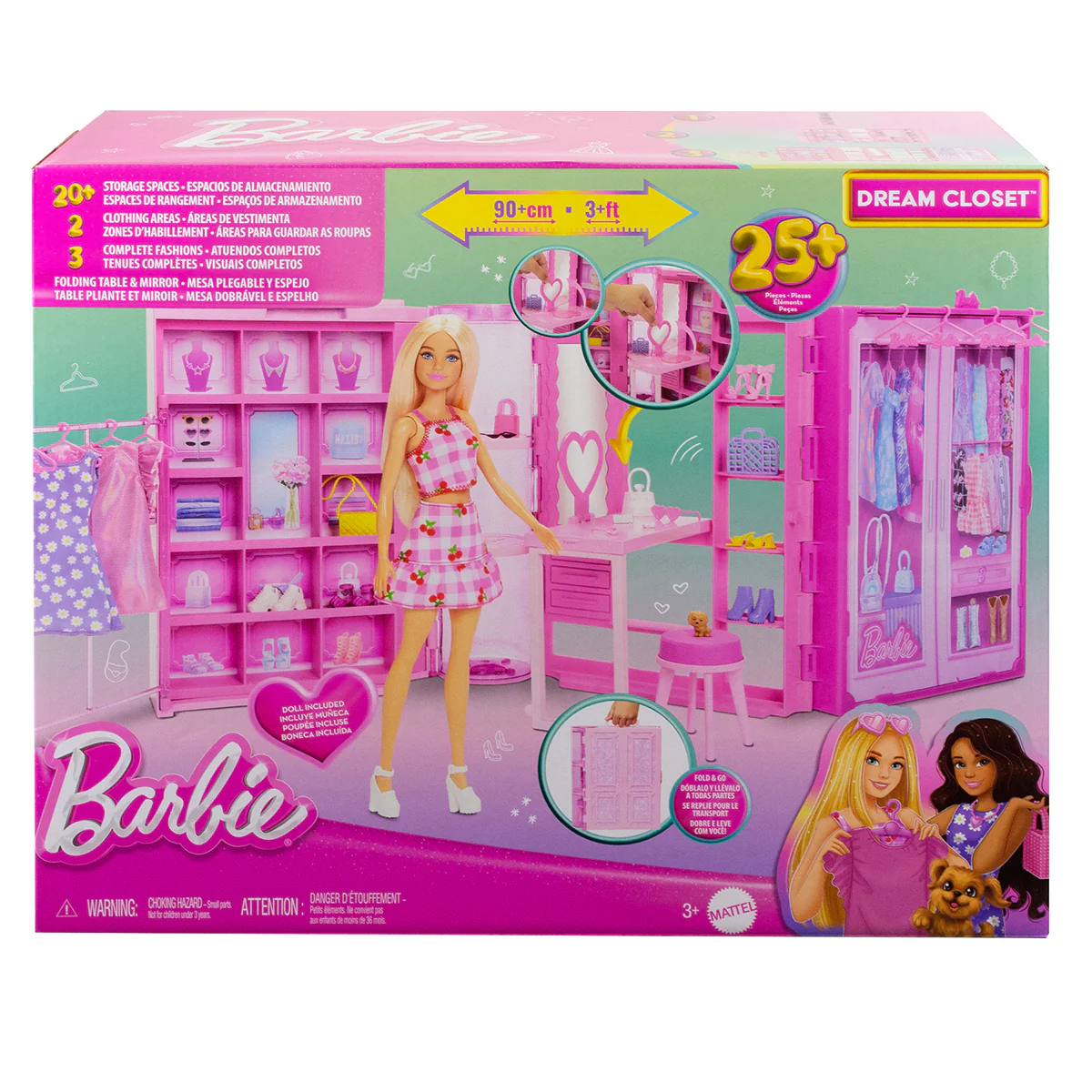 Barbie Dream Closet Doll Playset - Image 8