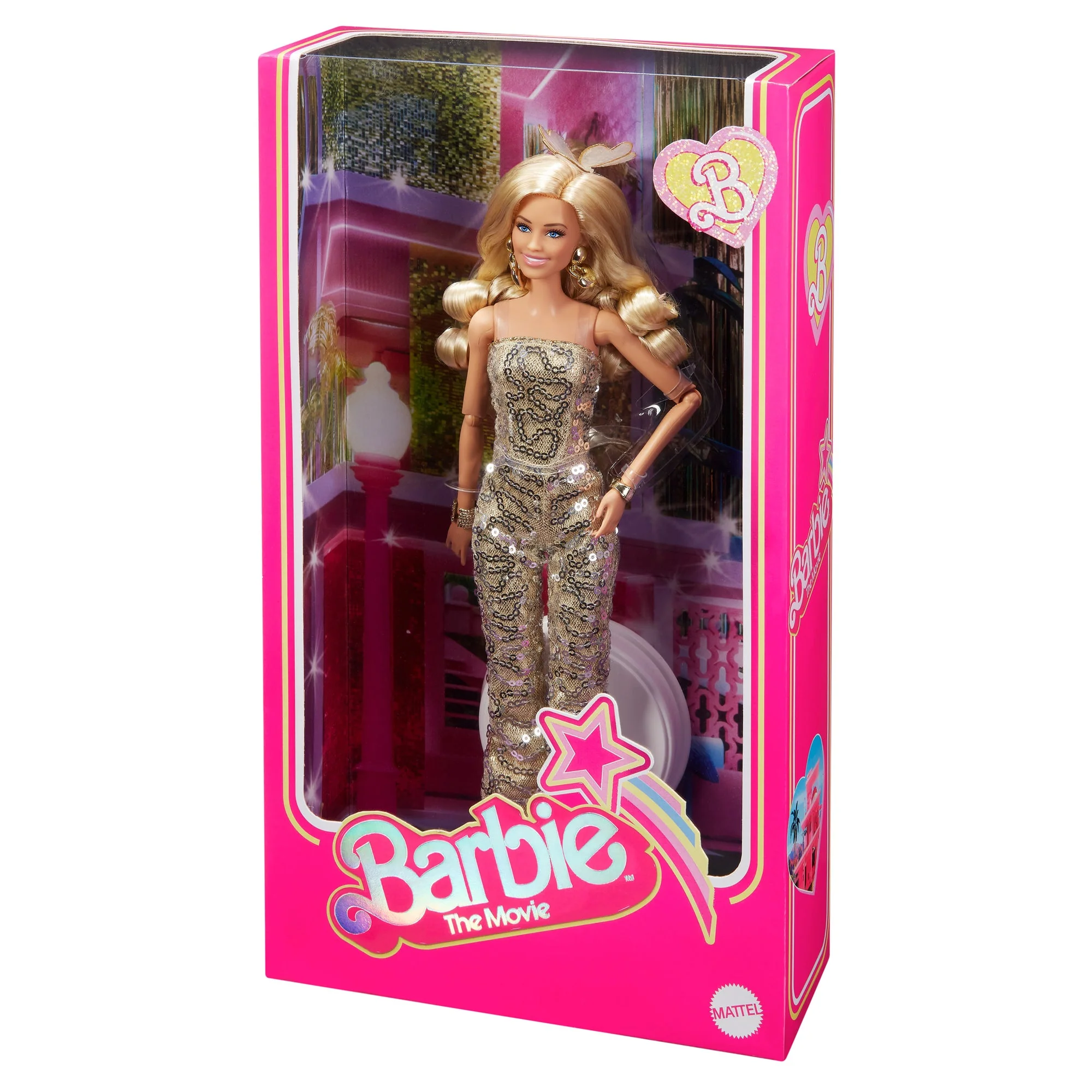 Barbie Movie Barbie in Gold Disco Jumpsuit - Image 11