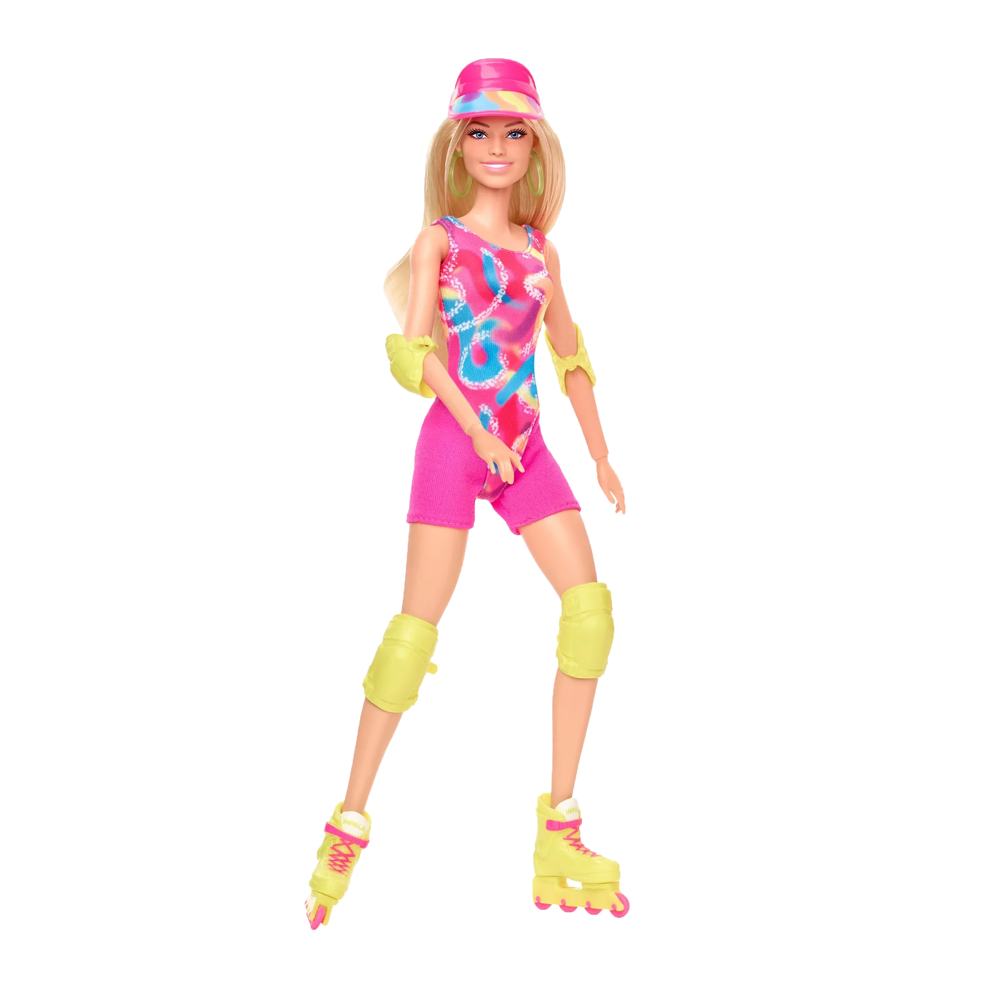 Barbie Movie Doll, Margot Robbie as Barbie in Inline Skating Outfit - Image 2
