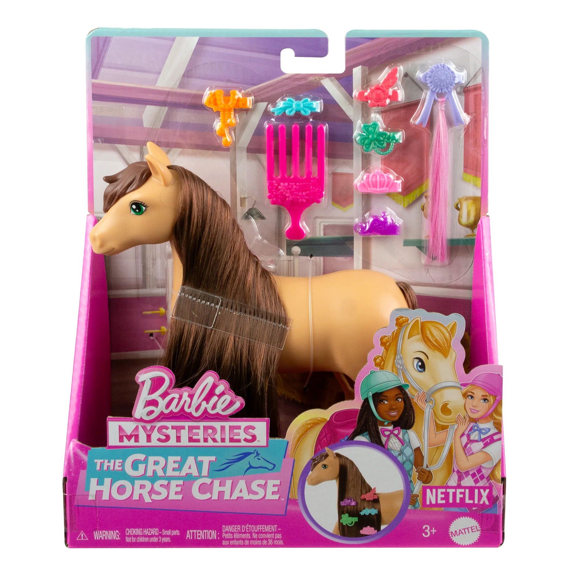 Barbie Mysteries The Great Horse Chase Pepper Pony and Accessories - Image 8