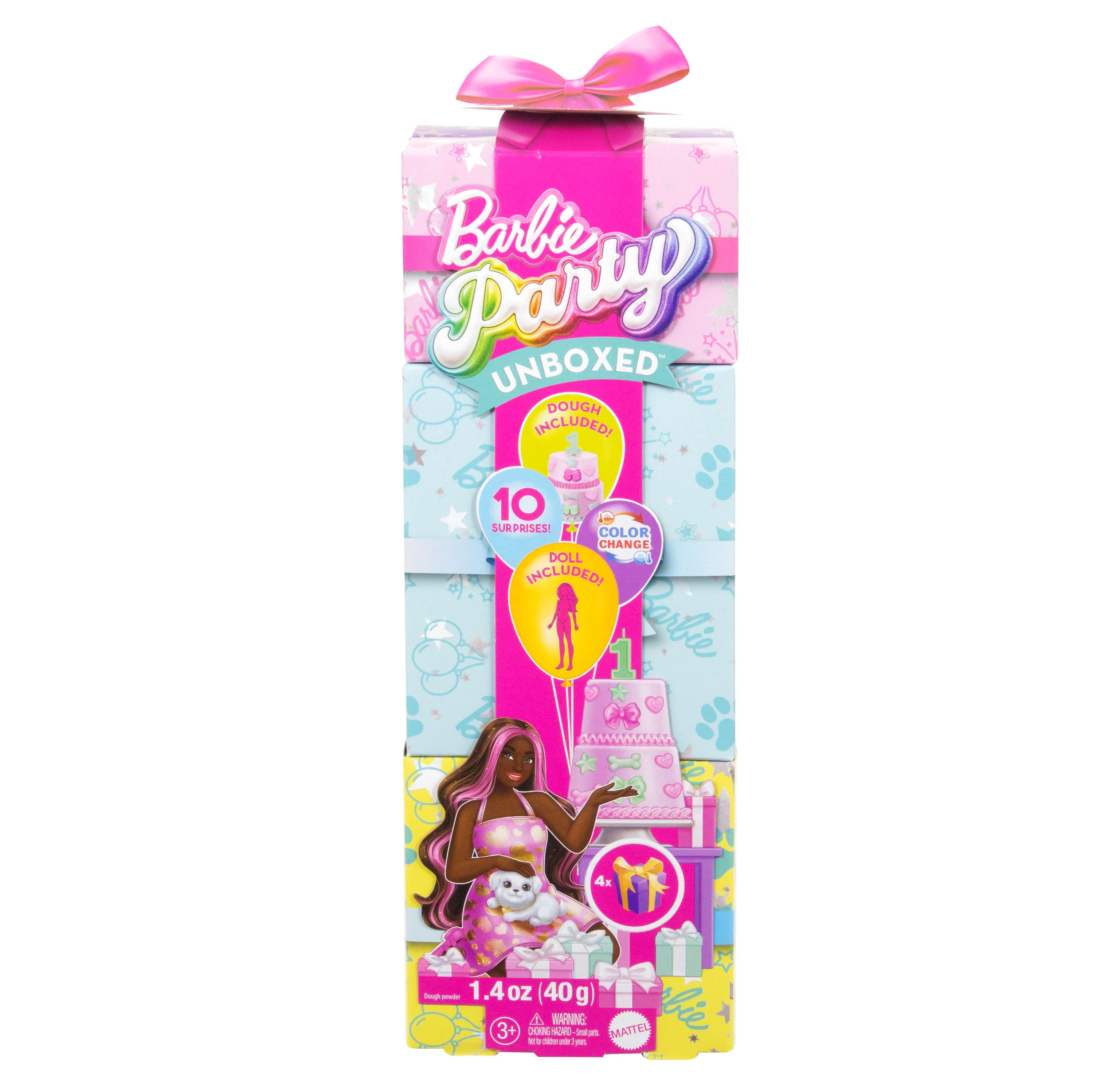 Barbie Party Unboxed Pet Birthday Series Doll & Accessories - Image 6