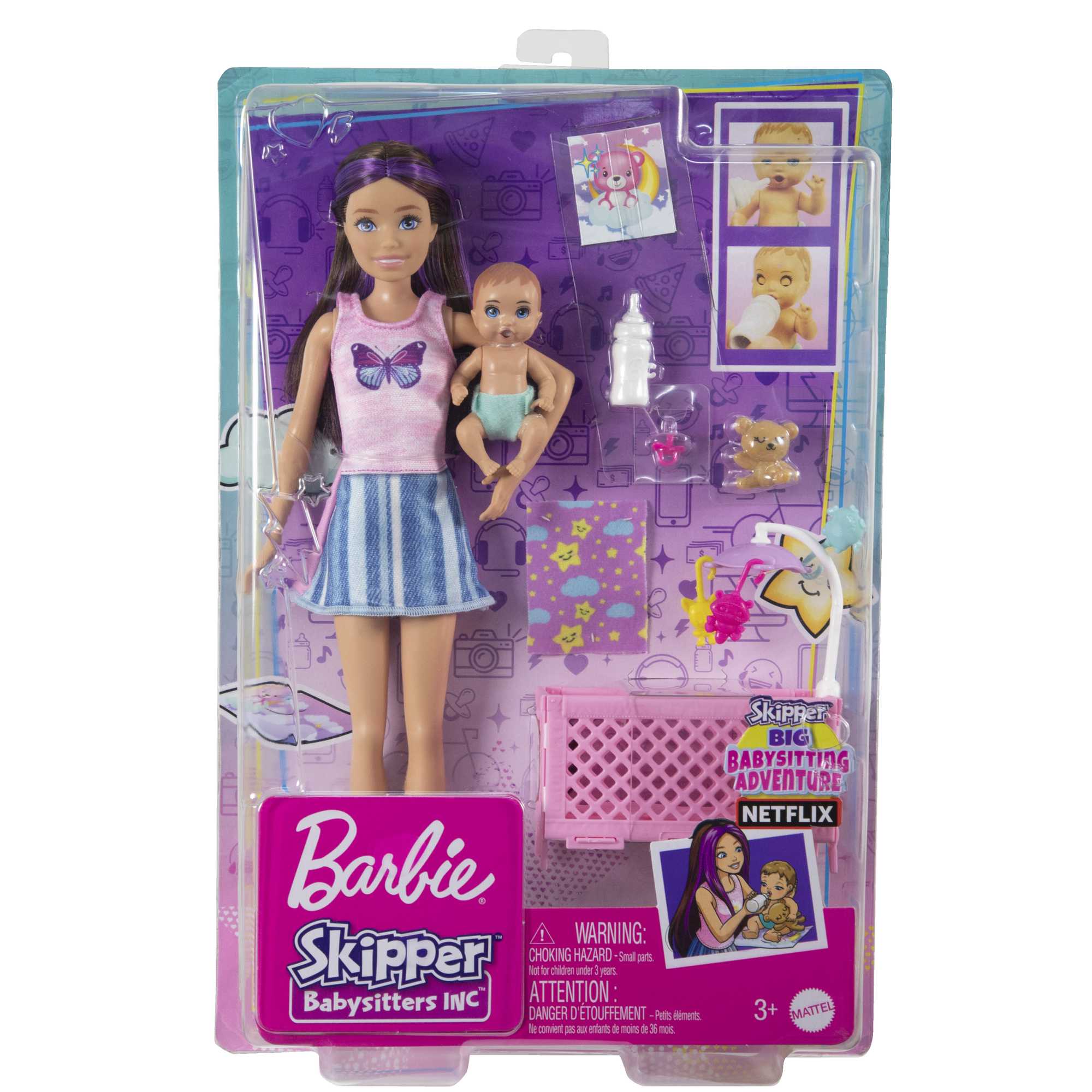 Barbie Skipper Babysitters Playset with Skipper Doll - Image 7