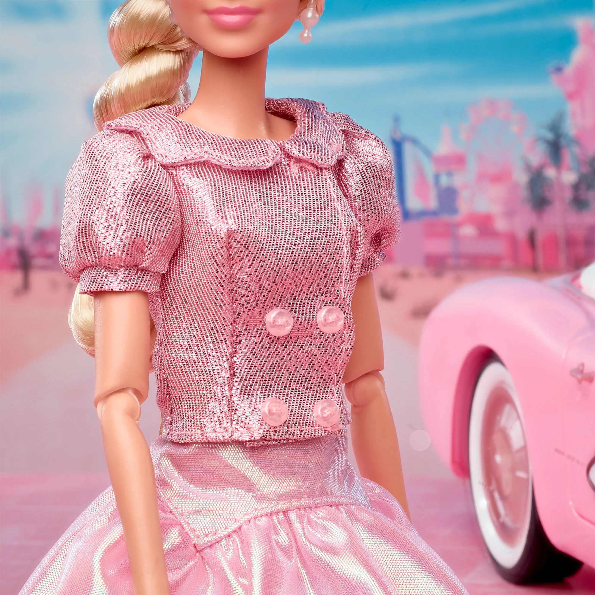 Barbie The Movie Pink Puffy Dress Barbie Doll - Image 13