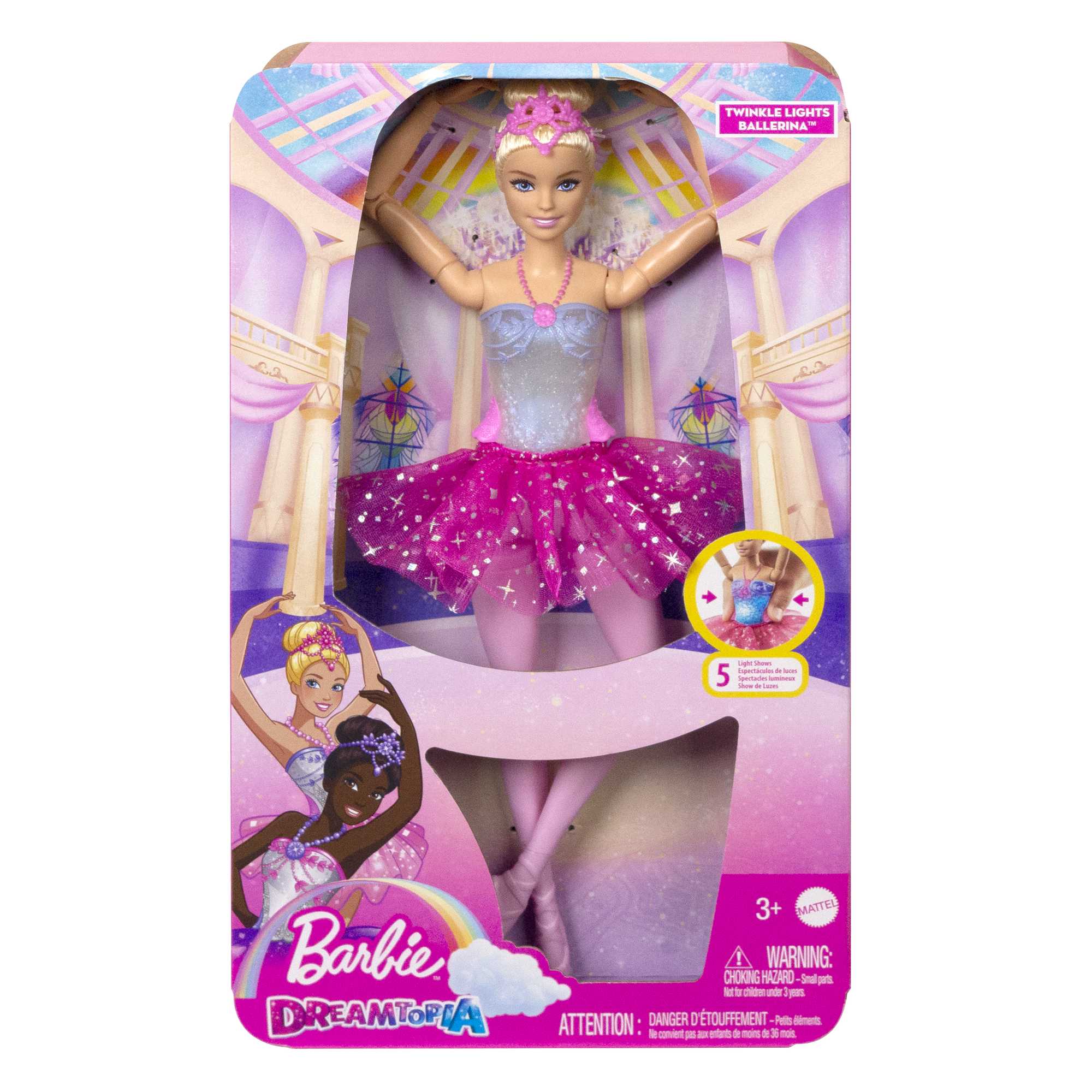 Bundle: 3 Barbie Fantasy Light-Up & Colour-Change Dolls - Image 18