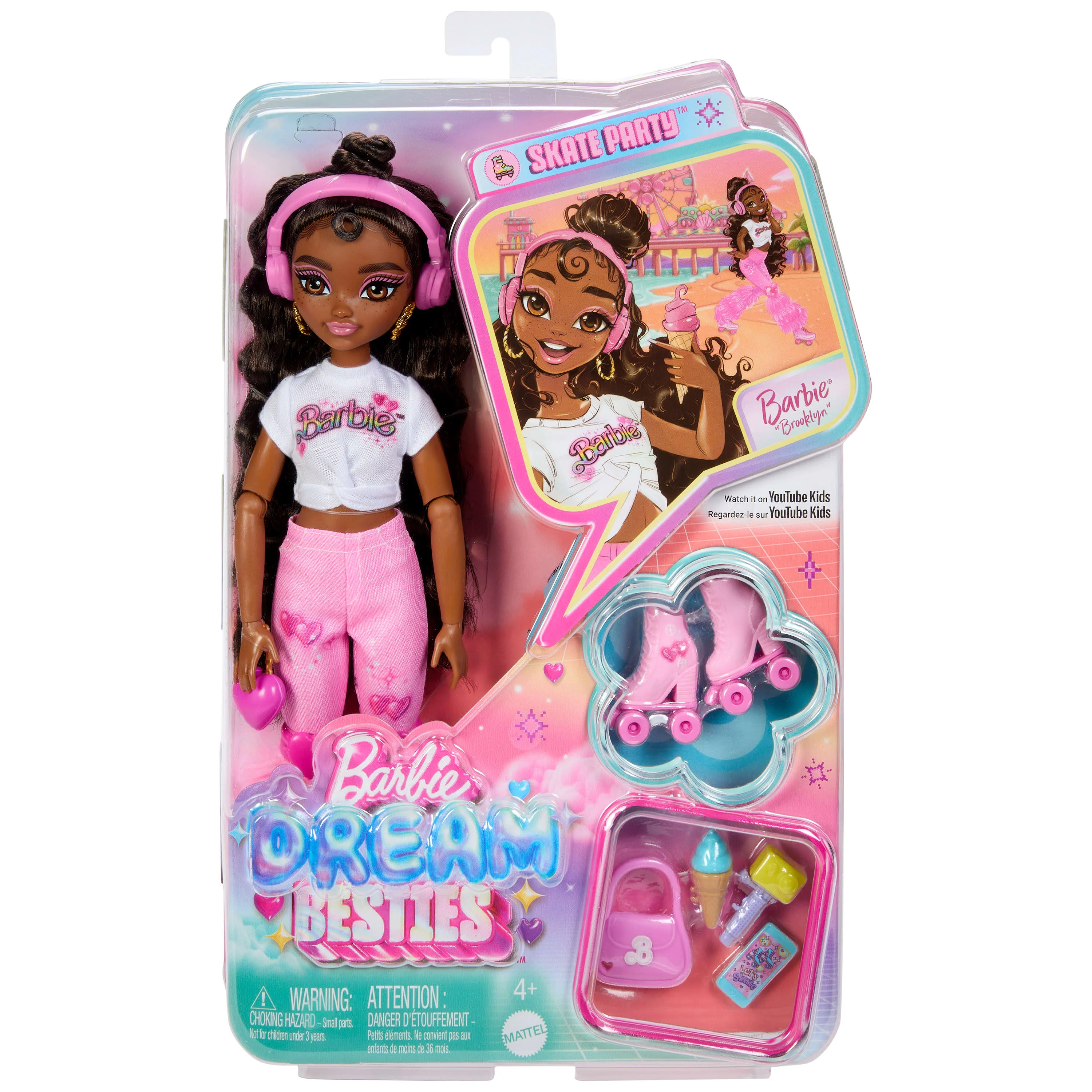 Bundle: Barbie Dream Besties Roller Skating 2 Pack - Renee & Brooklyn - Image 13