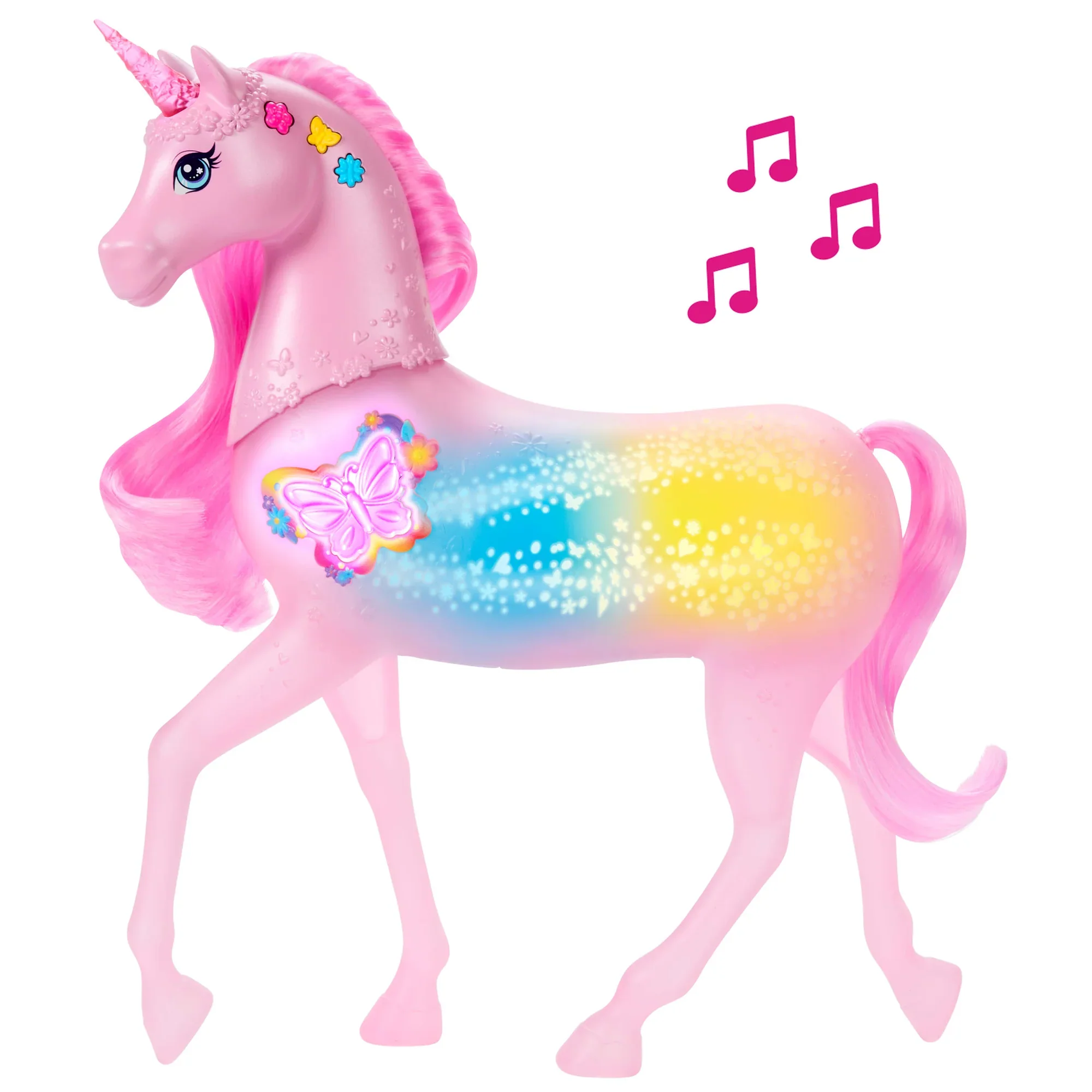 Bundle: Bubble Sparkle Mermaid, Rainbow Sparkle Hair Doll & Sparkle Lights Unicorn - 3 Pack - Image 4