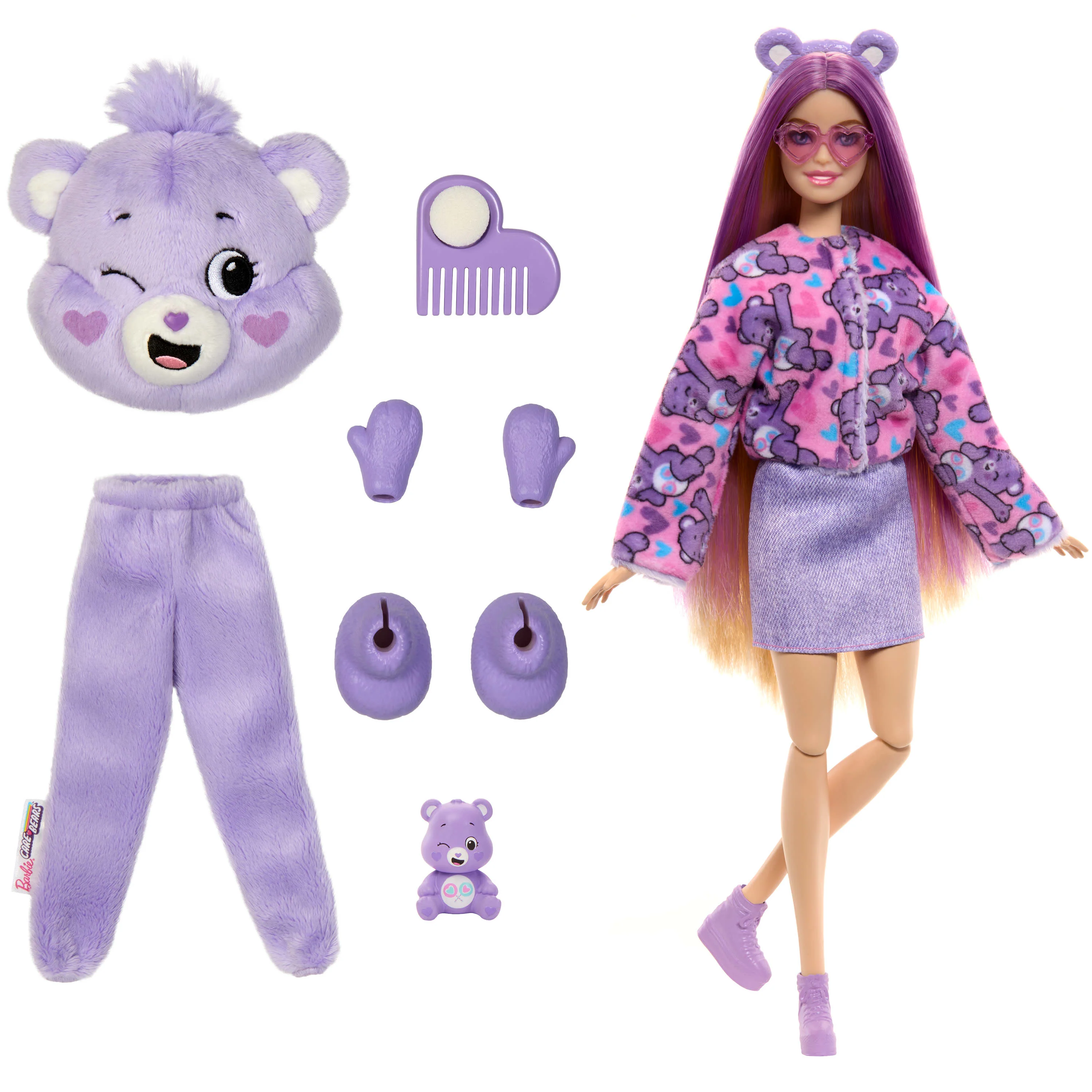 Bundle: Cutie Reveal Barbie x Care Bears 3 Pack - Image 6