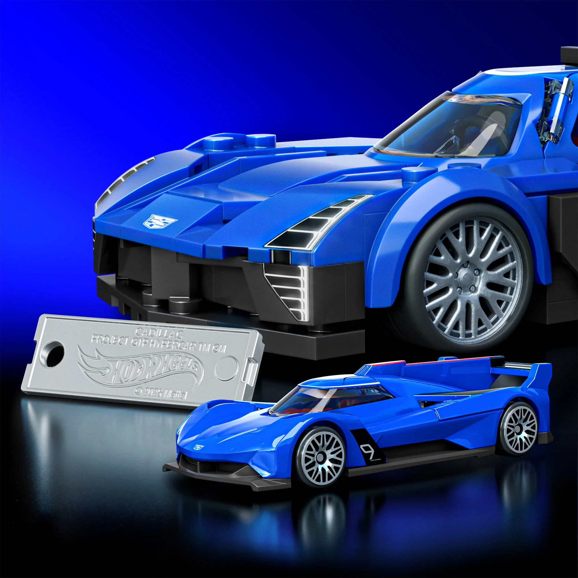 Bundle: Brick Shop Hot Wheels Maserati MC20 & Cadillac GTP Hypercar Building Sets - Image 12