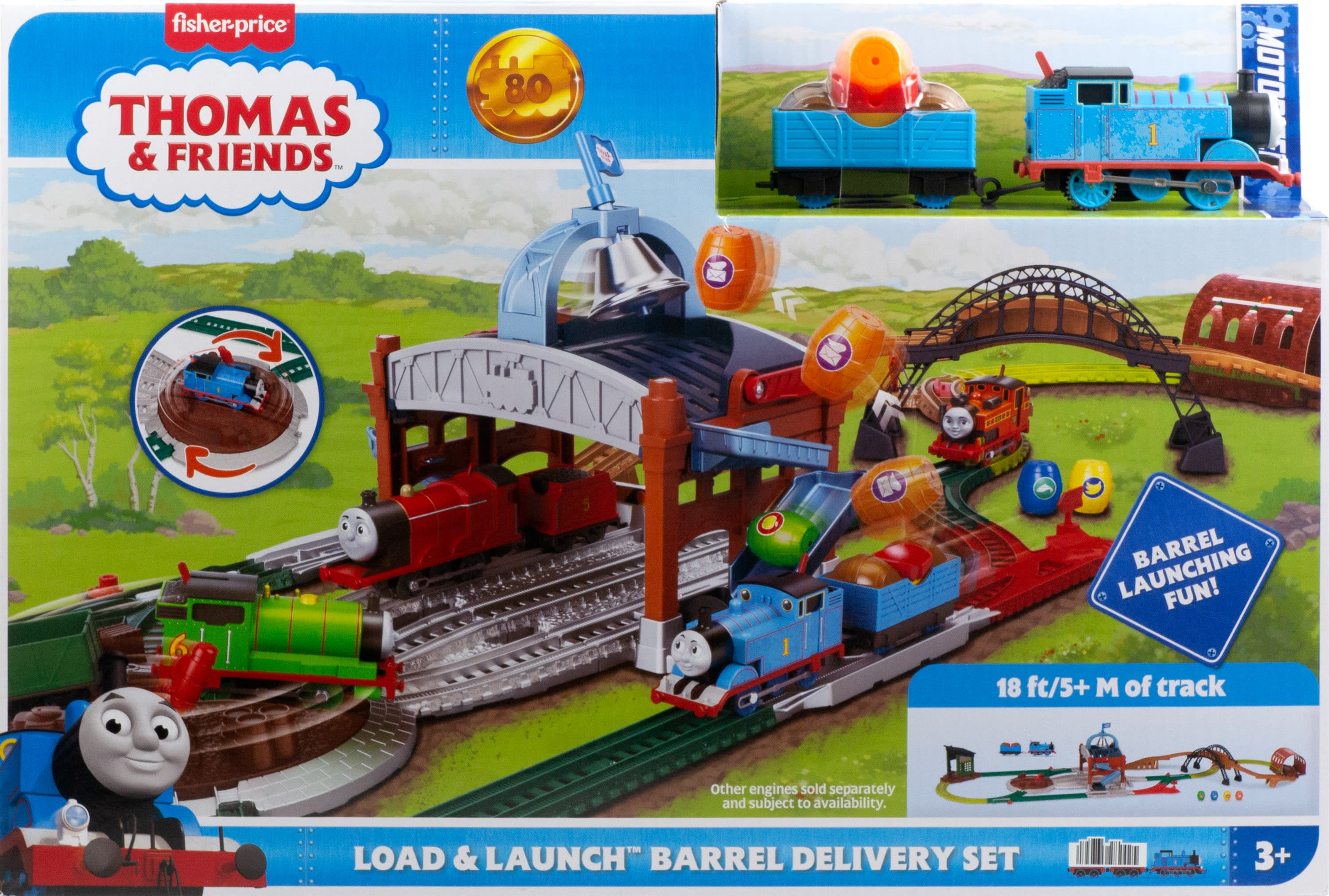 Bundle: Thomas & Friends Load & Launch Playset + Engine - Image 10
