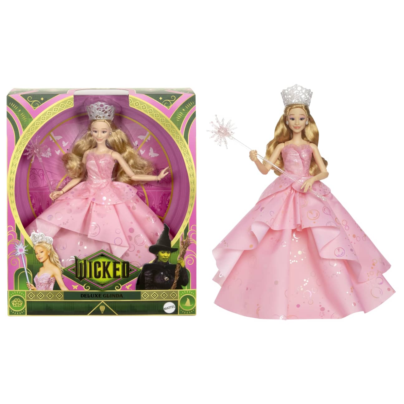 Bundle: Wicked Deluxe Glinda & Wicked Deluxe Elphaba Dolls - Image 6