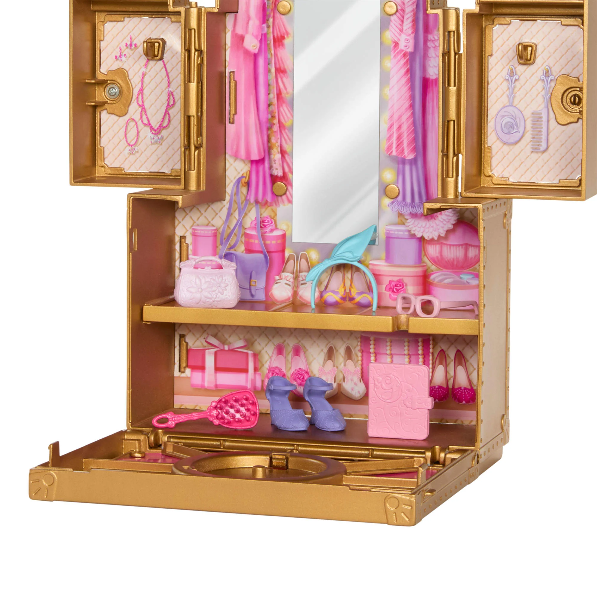 Bundle: Wicked's Glinda Fashion Doll & Glamorous Closet - Image 6