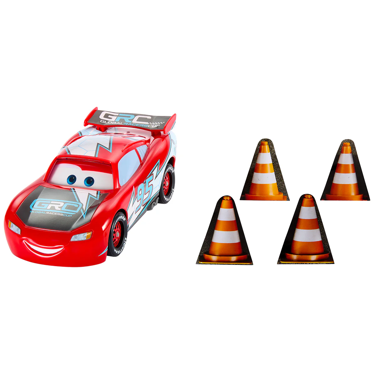 Disney And Pixar Cars Global Racers Cup Drift & Race Lightning Mcqueen - Image 2