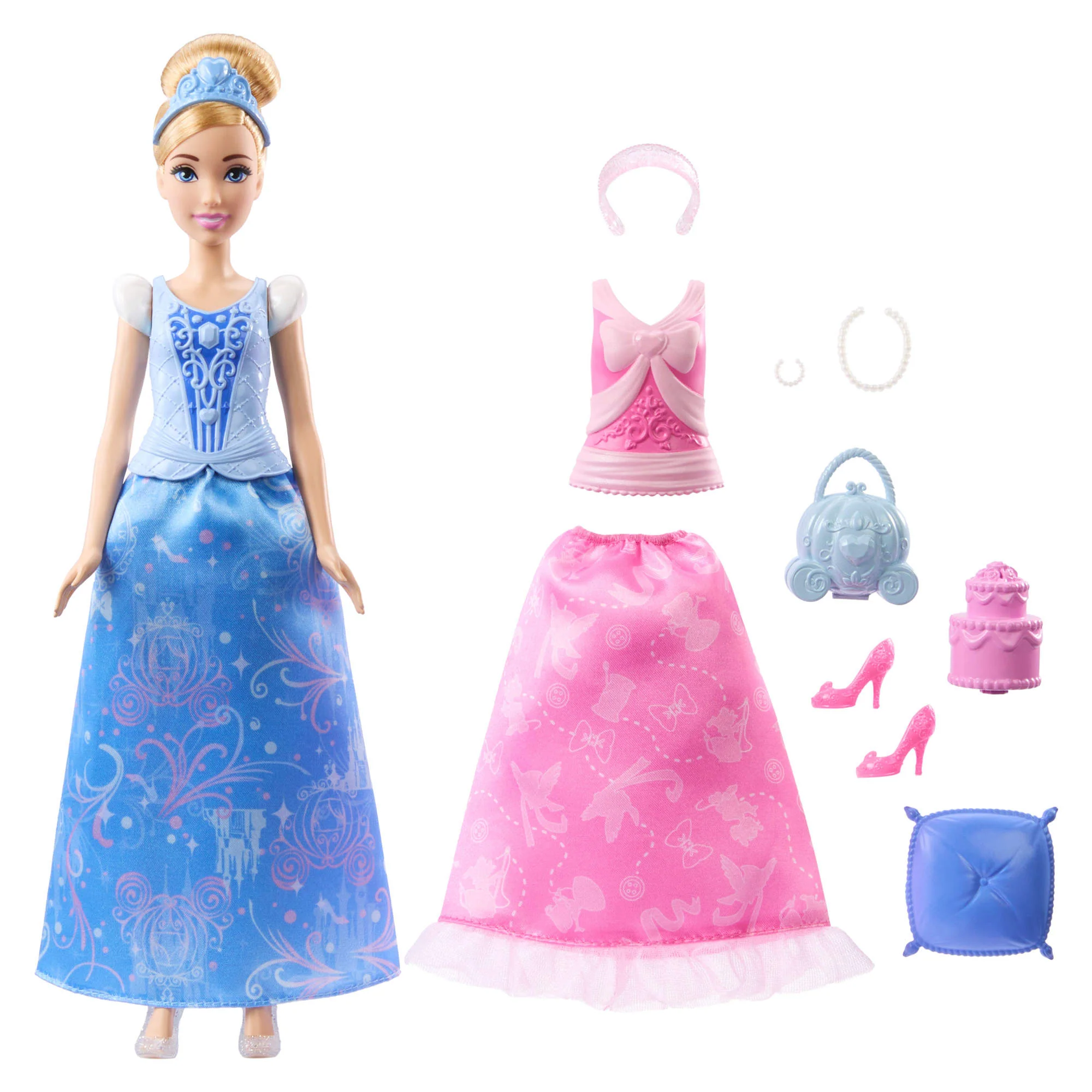 Disney Princess 2-in-1 Stories Fashion Dolls - Assorted* - Image 5