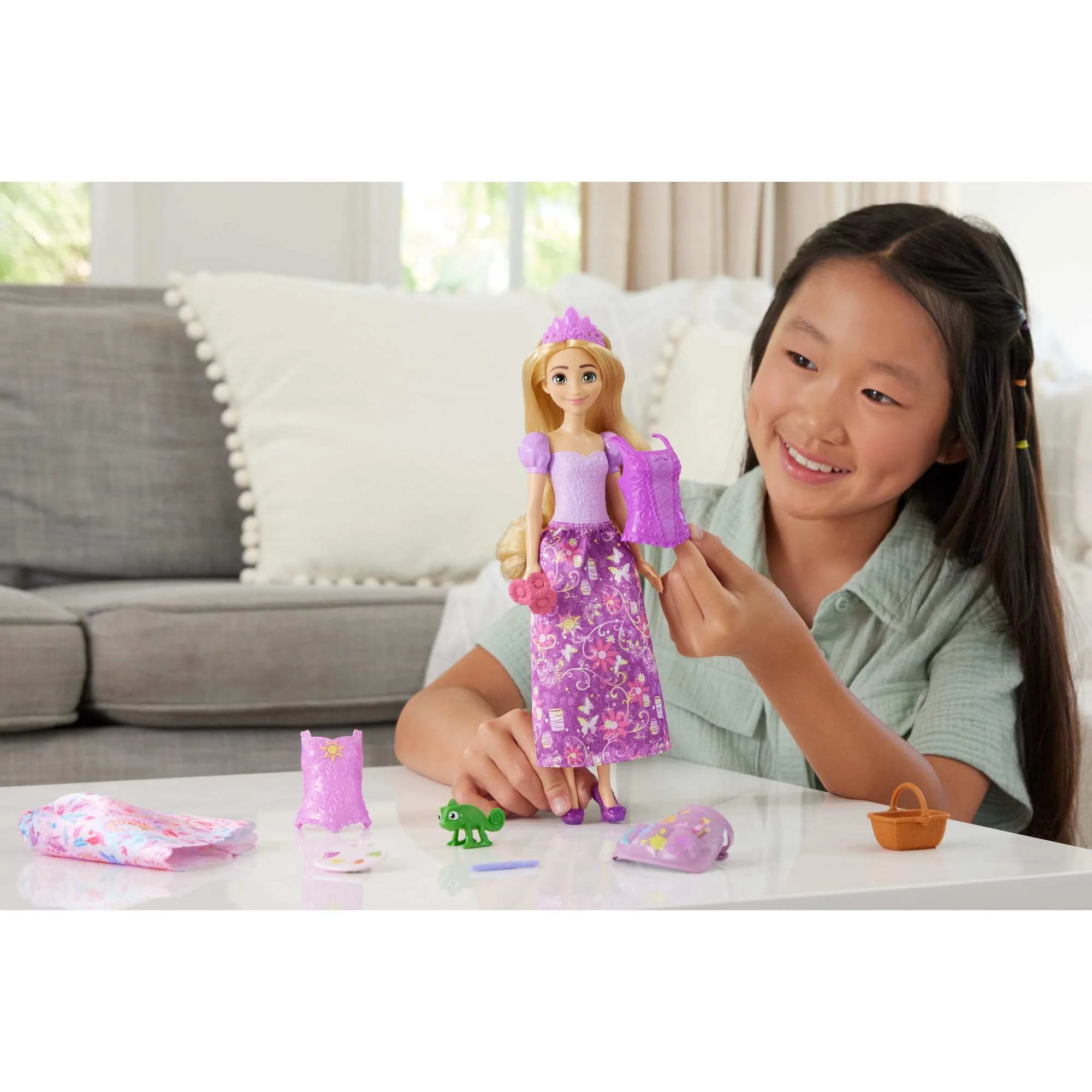 Disney Princess 2-in-1 Stories Fashion Dolls - Assorted* - Image 8