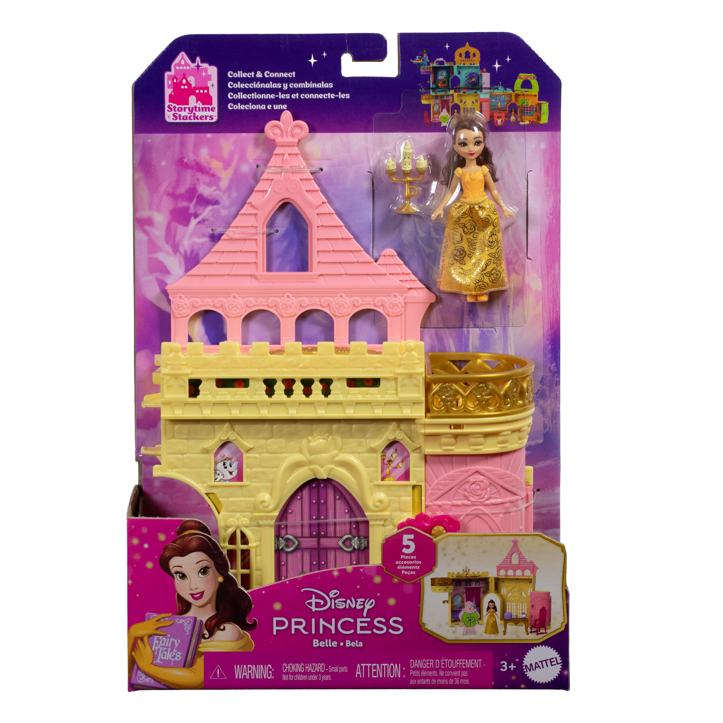 Disney Princess Storytime Stackers Belle's Castle - Image 8