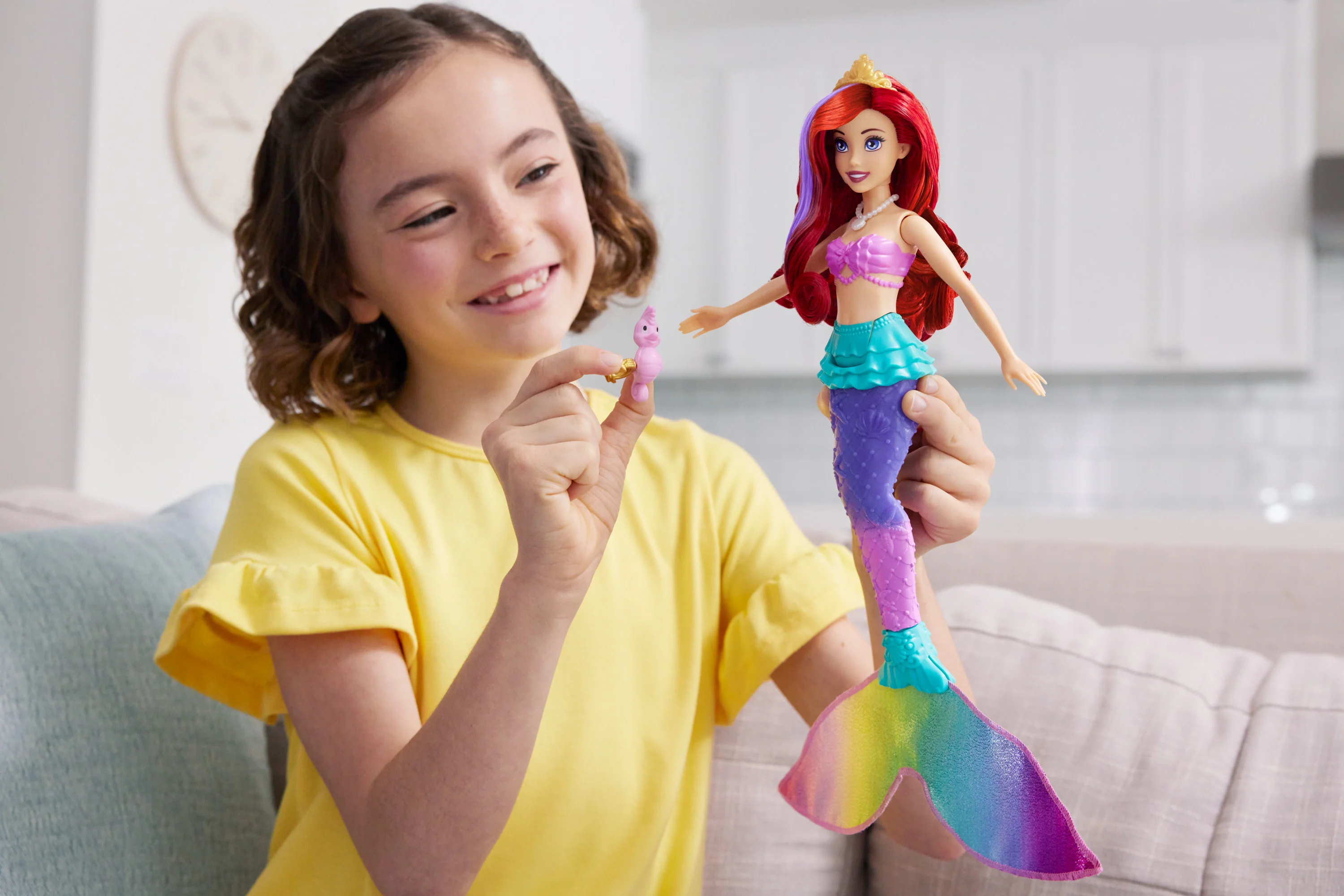 Disney Princess Swim & Splash Ariel Doll - Image 8