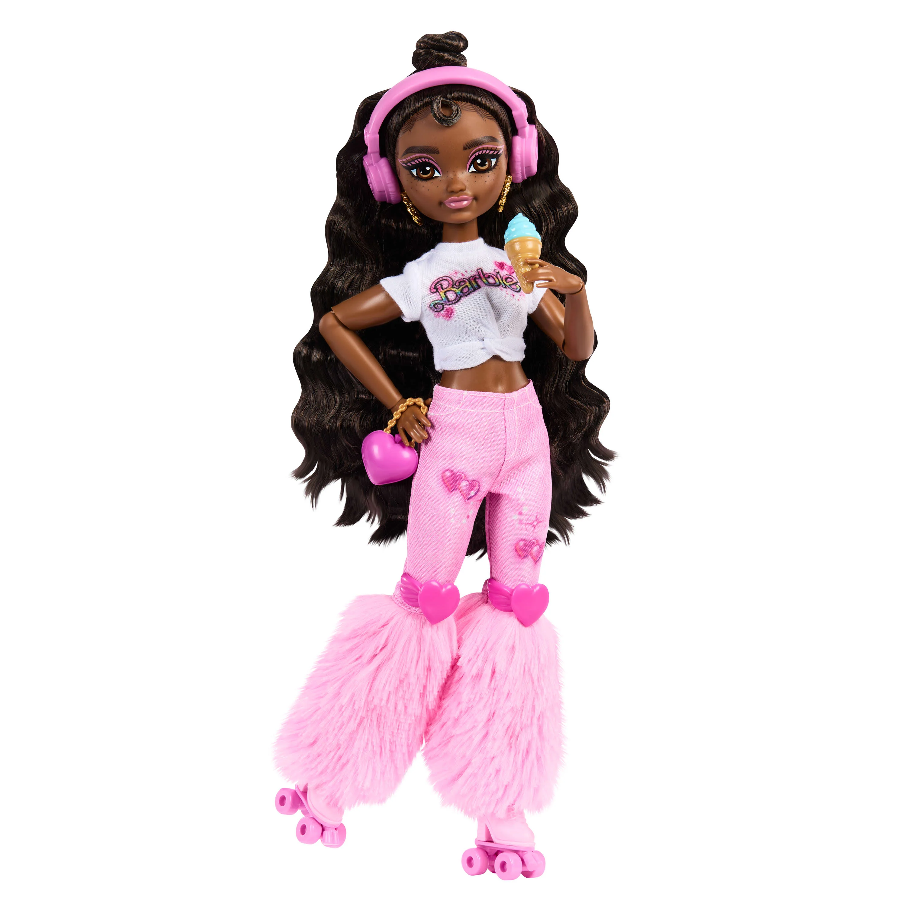 Dream Besties Barbie Brooklyn Roller Skating Fashion Doll - Image 3