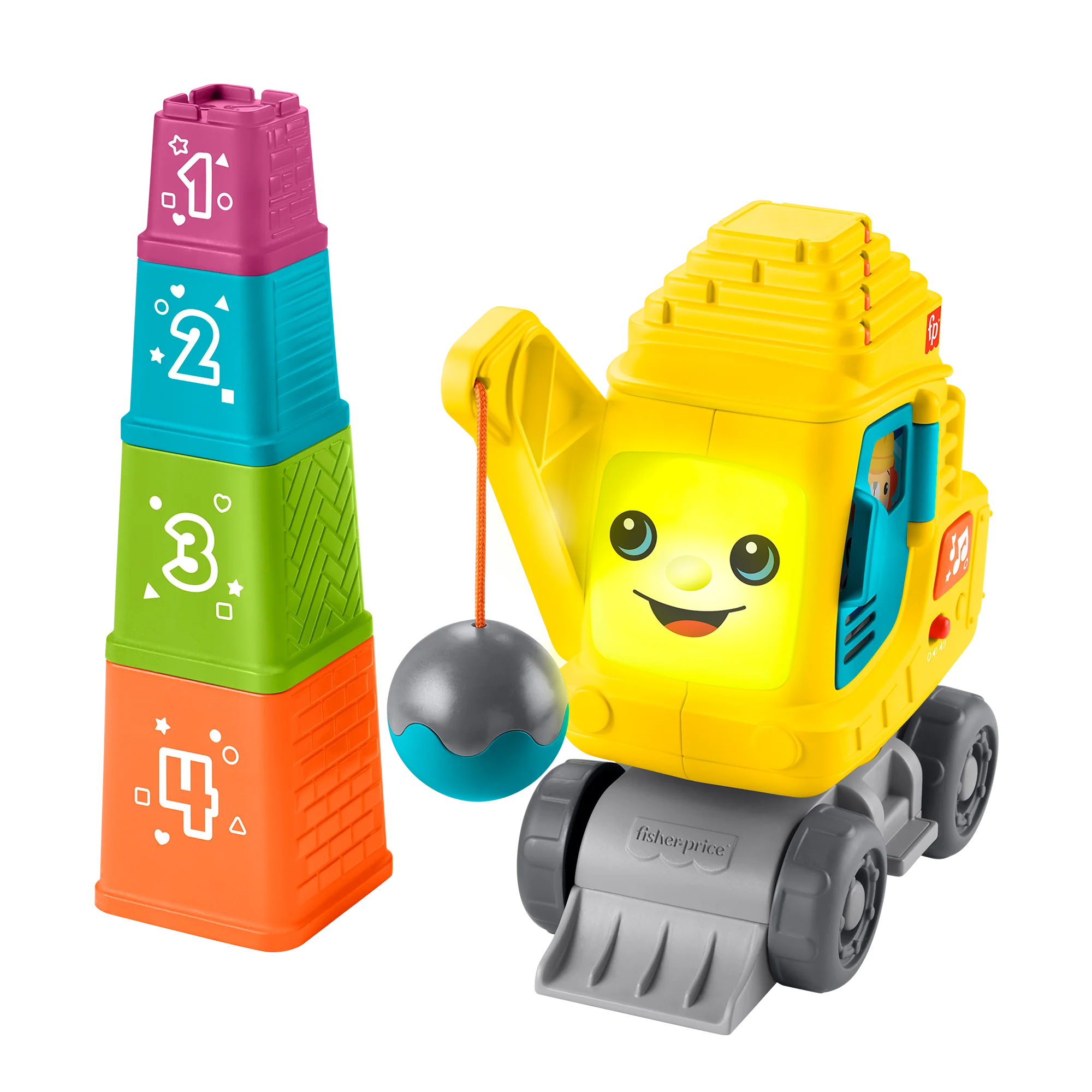 Fisher-Price Count & Stack Crane