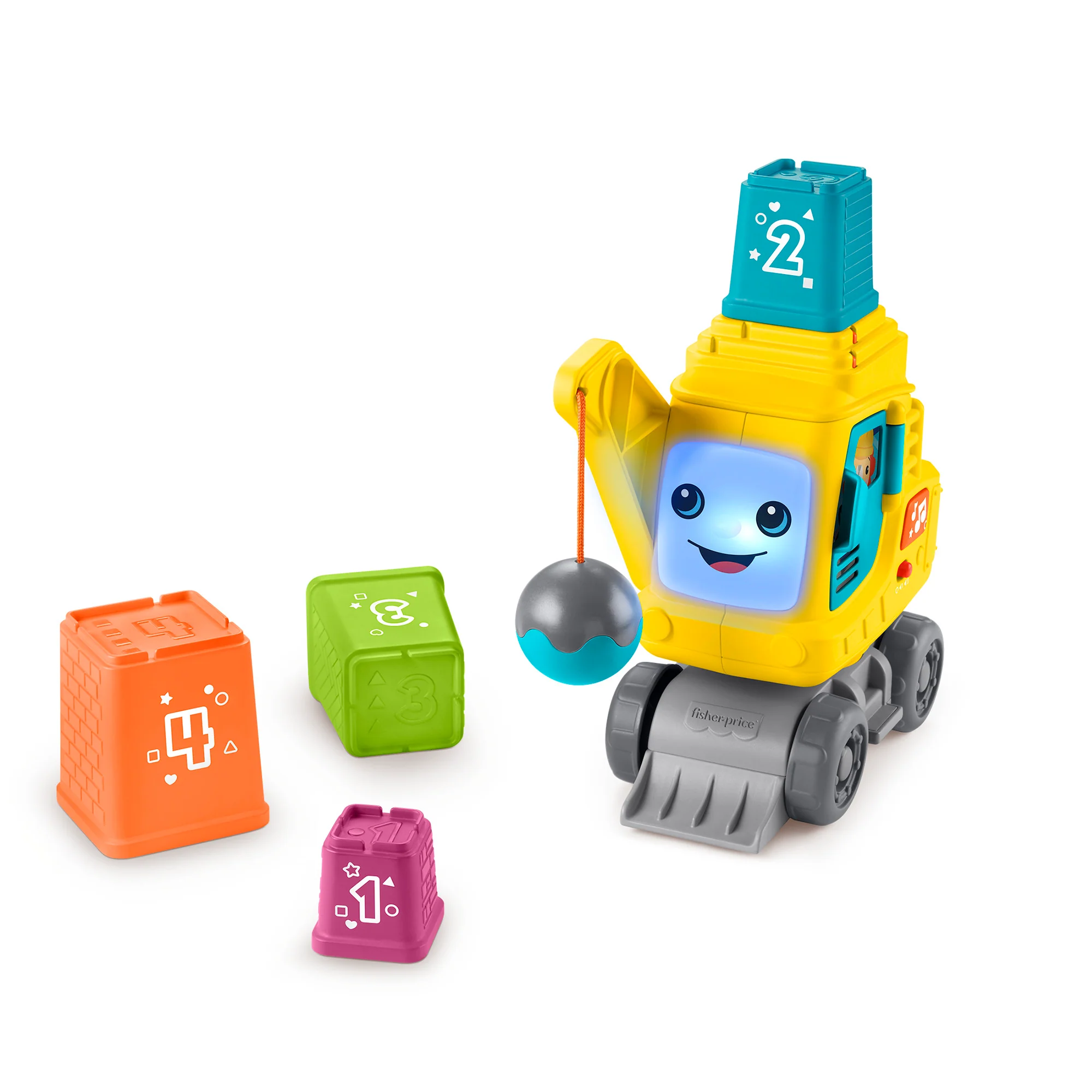 Fisher-Price Count & Stack Crane - Image 2