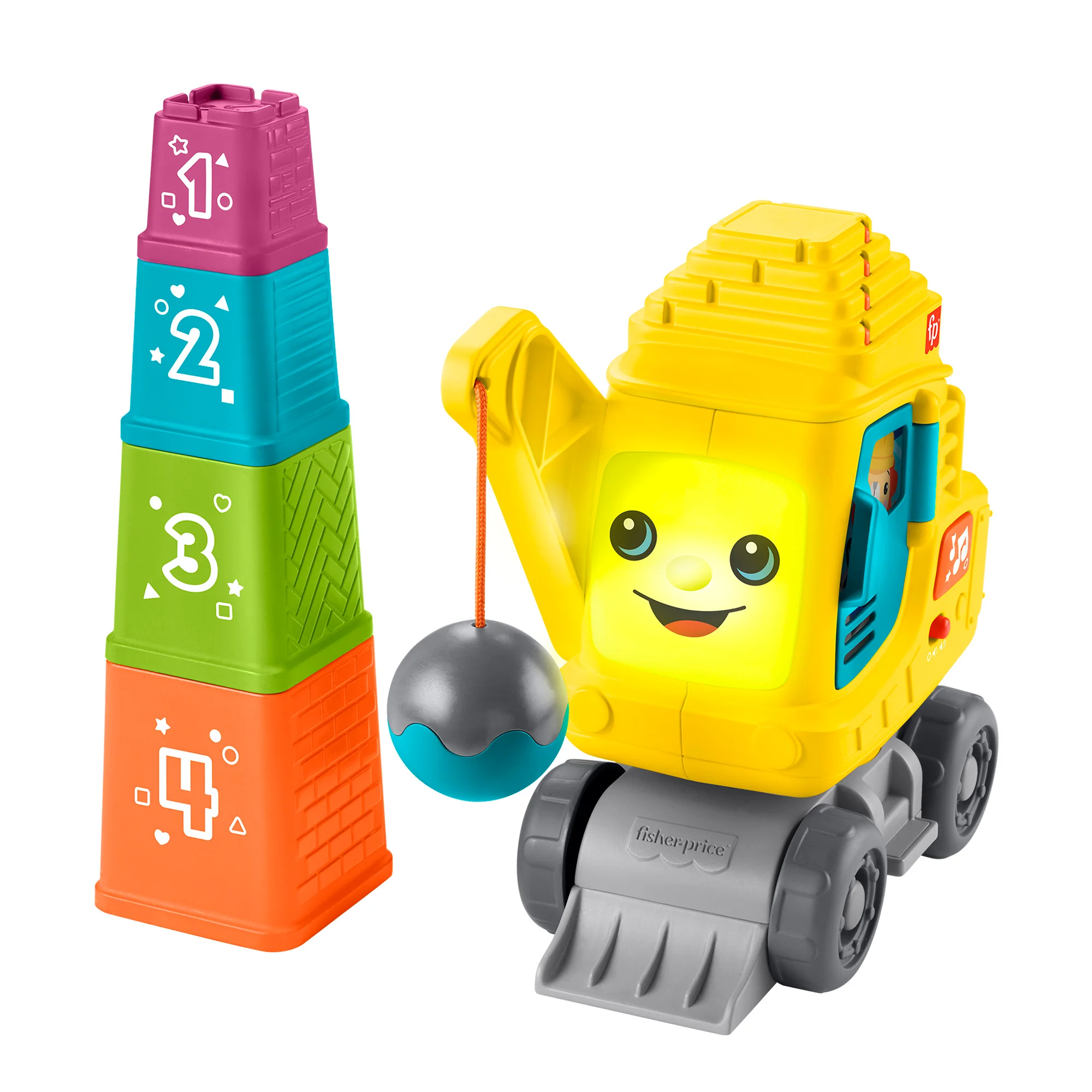 Fisher-Price Count & Stack Crane - Image 3