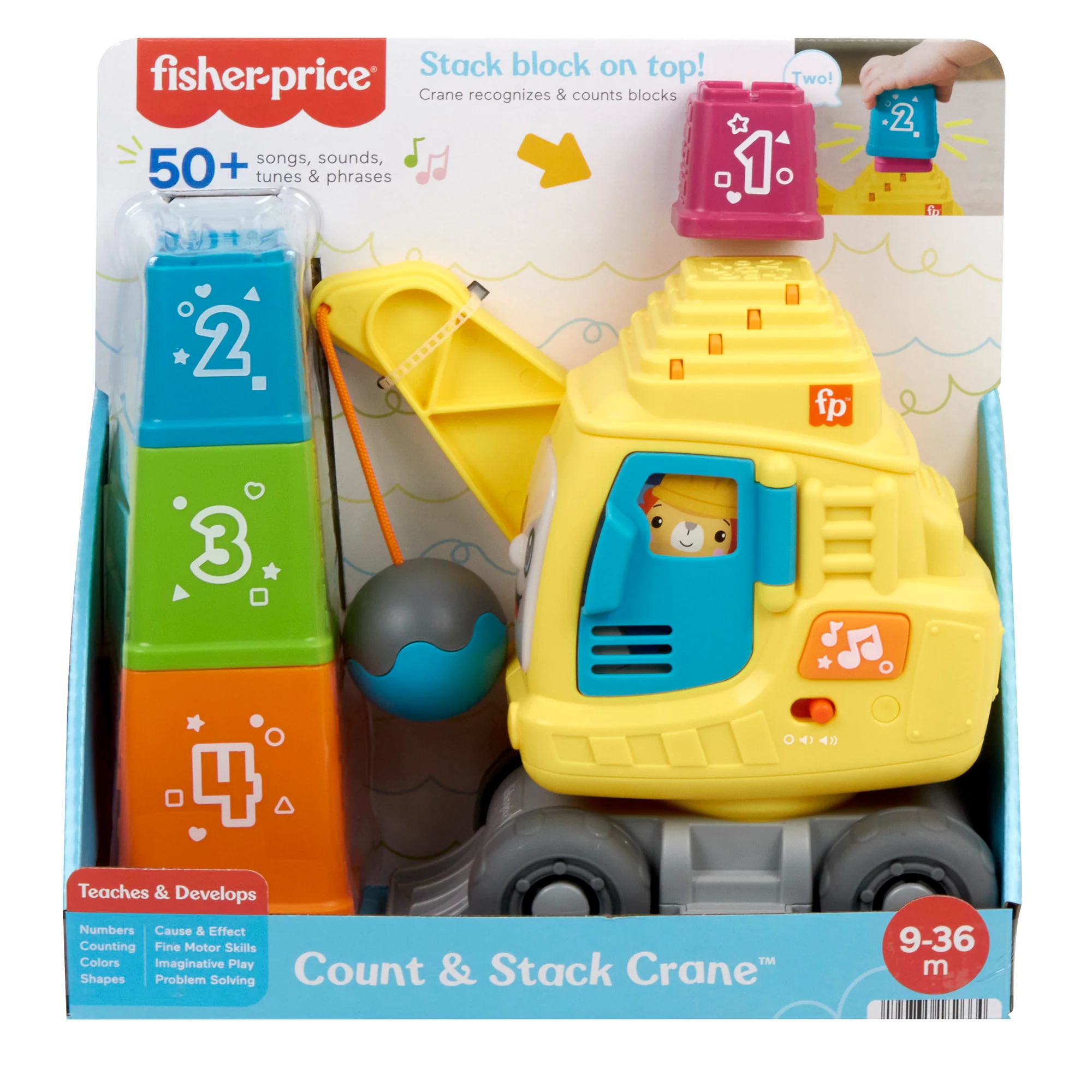 Fisher-Price Count & Stack Crane - Image 6