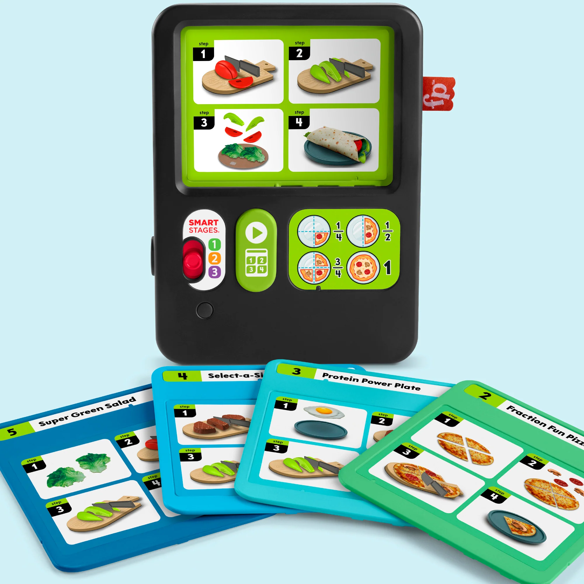 Fisher-Price Laugh & Learn 1-2-3 Follow the Recipe Meal Kit - Image 11