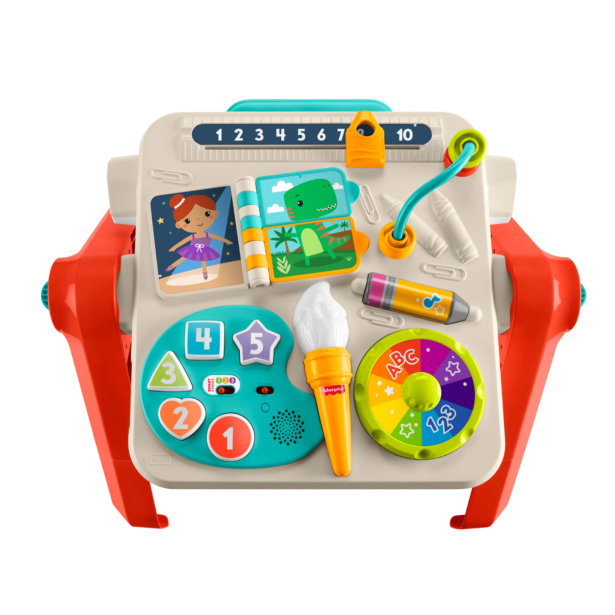 Fisher-Price Laugh & Learn 4-in-1 Activity Table & Easel - Image 4