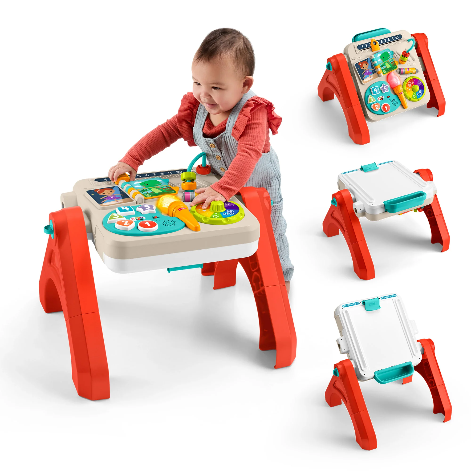 Fisher-Price Laugh & Learn 4-in-1 Activity Table & Easel - Image 5