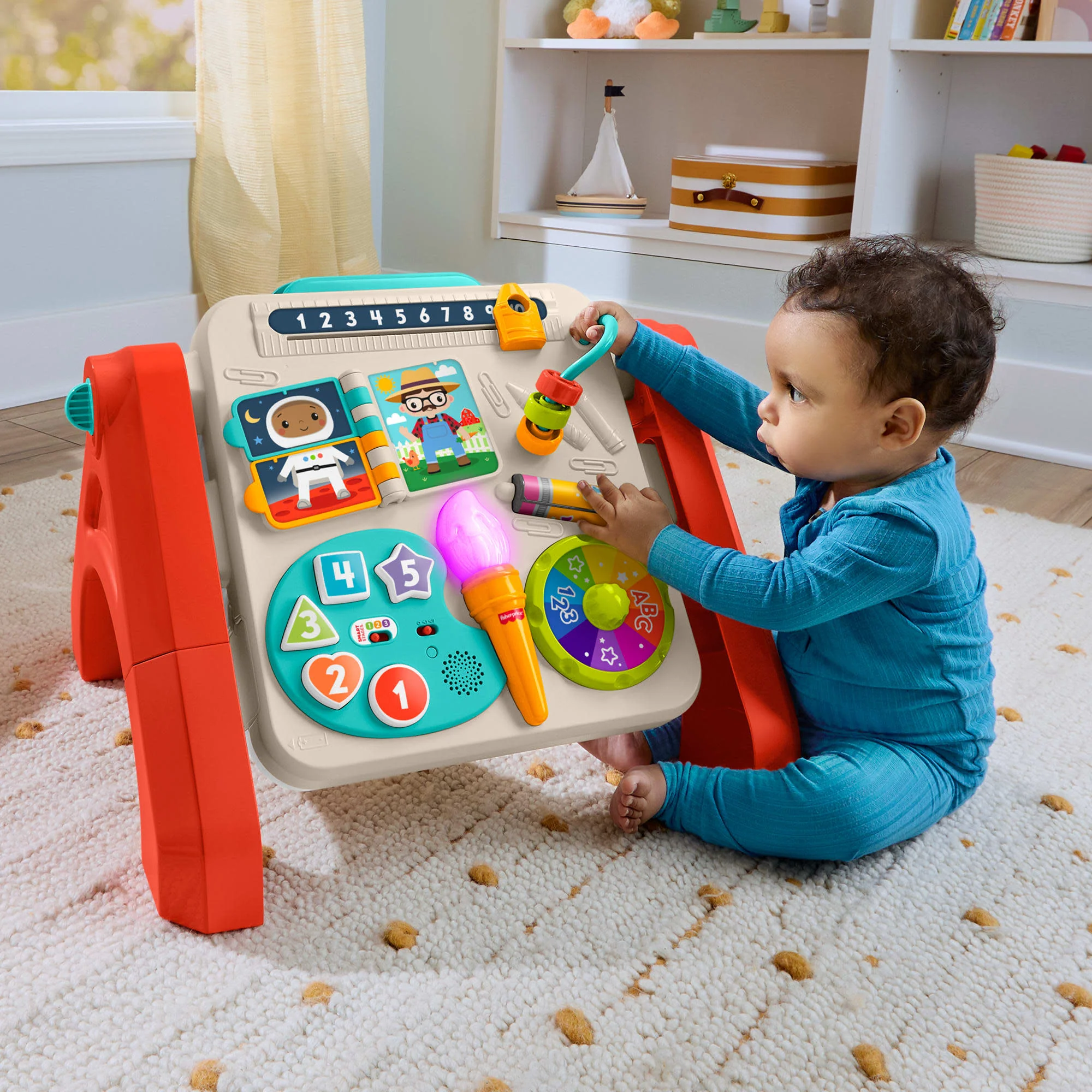 Fisher-Price Laugh & Learn 4-in-1 Activity Table & Easel - Image 7