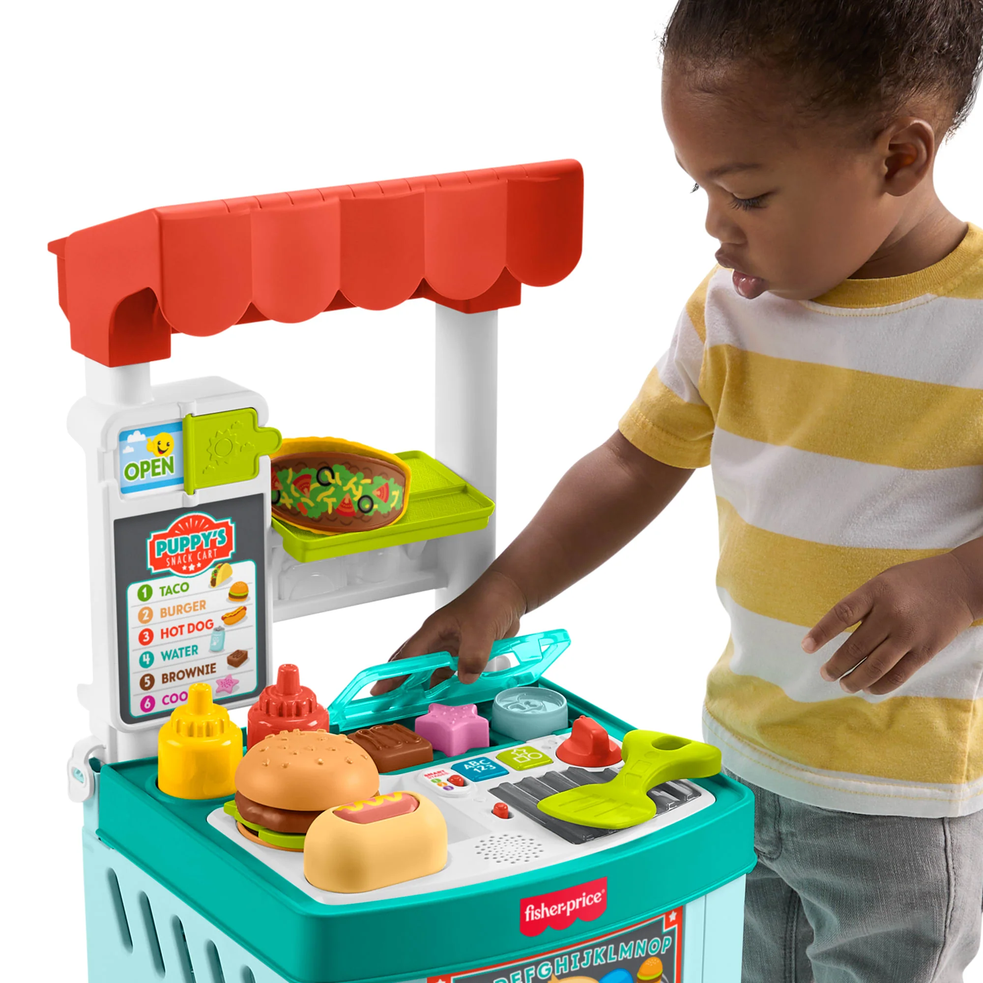 Fisher-Price Laugh & Learn 4-in-1 Snack Cart Walker - Image 6
