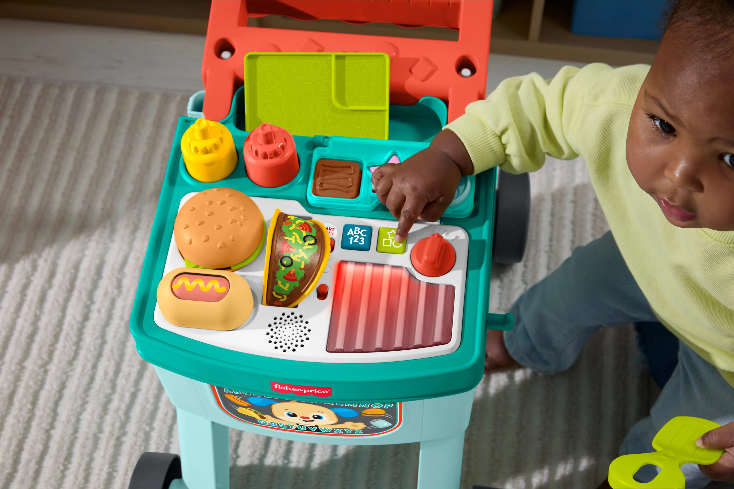 Fisher-Price Laugh & Learn 4-in-1 Snack Cart Walker - Image 7