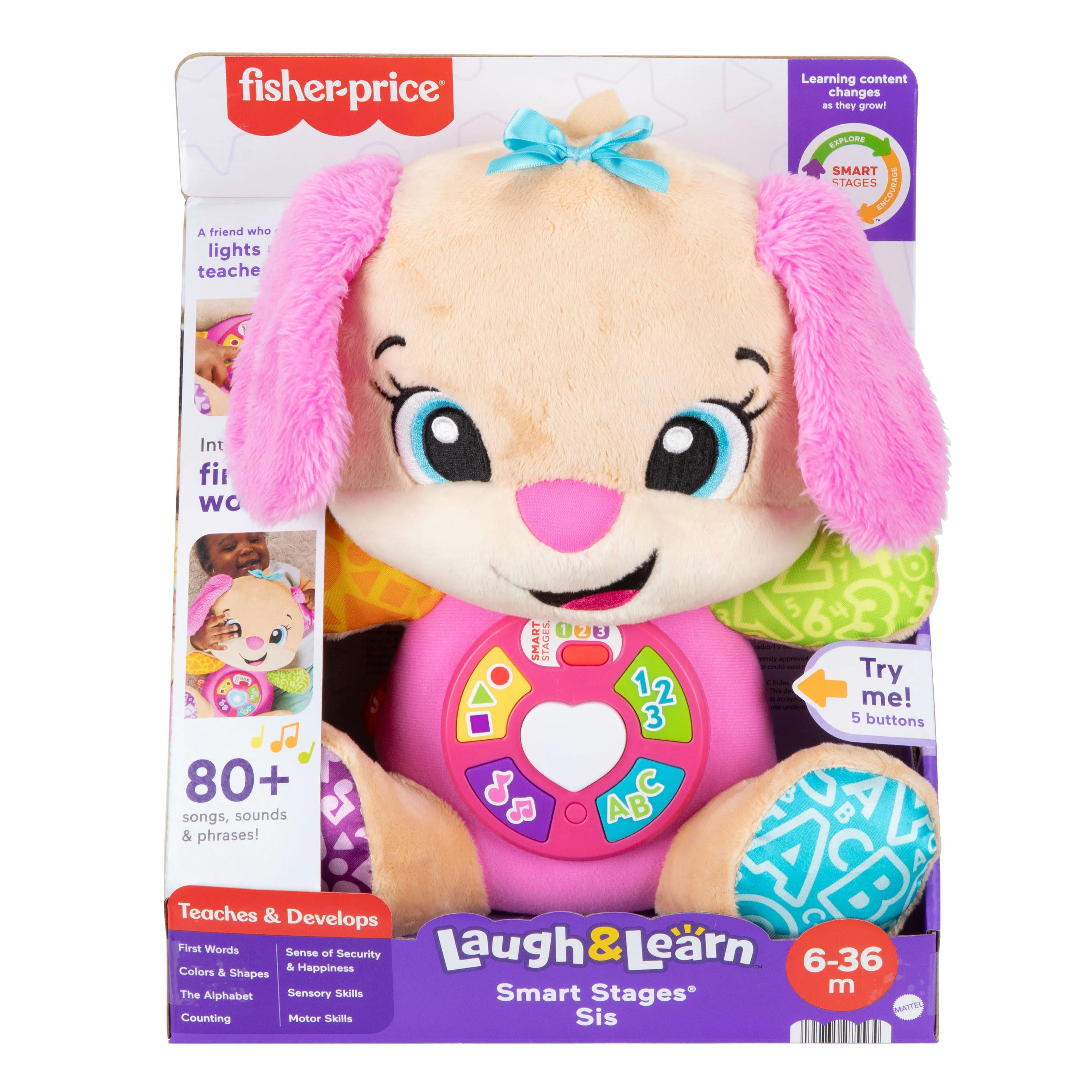Fisher-Price Laugh & Learn Smart Stages Sis - Image 5