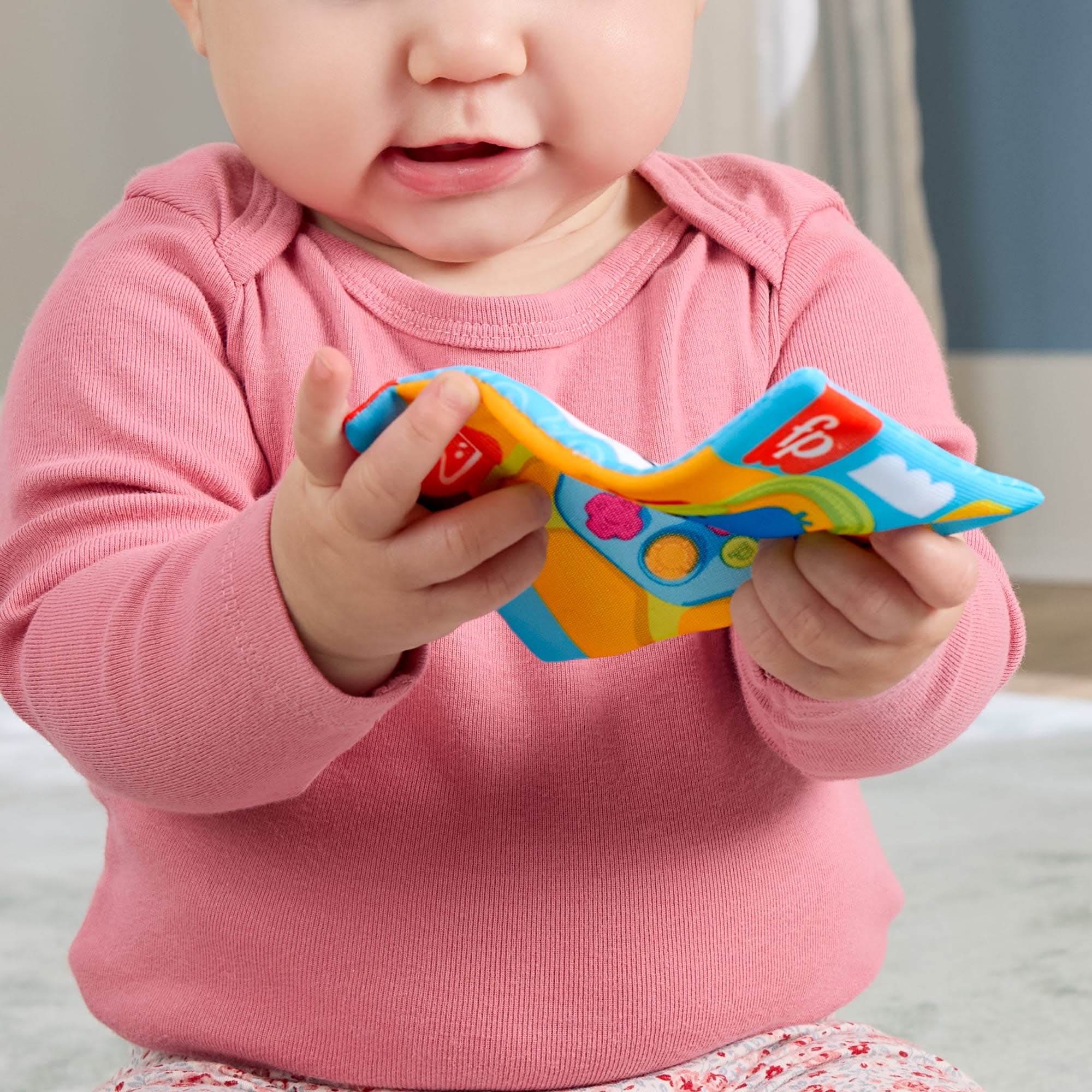Fisher-Price Level-Up Little Gamer Gift Set, 3 Developmental Baby Toys for Newborns - Image 4