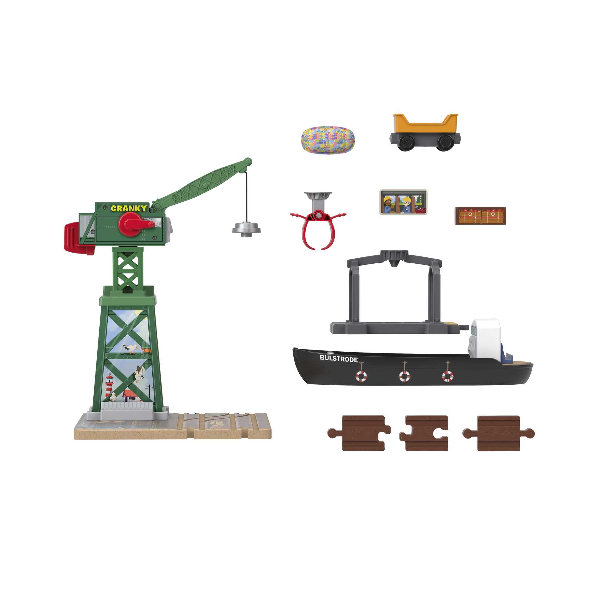 Fisher-Price Thomas & Friends Wooden Railway Brendam Docks - Image 3