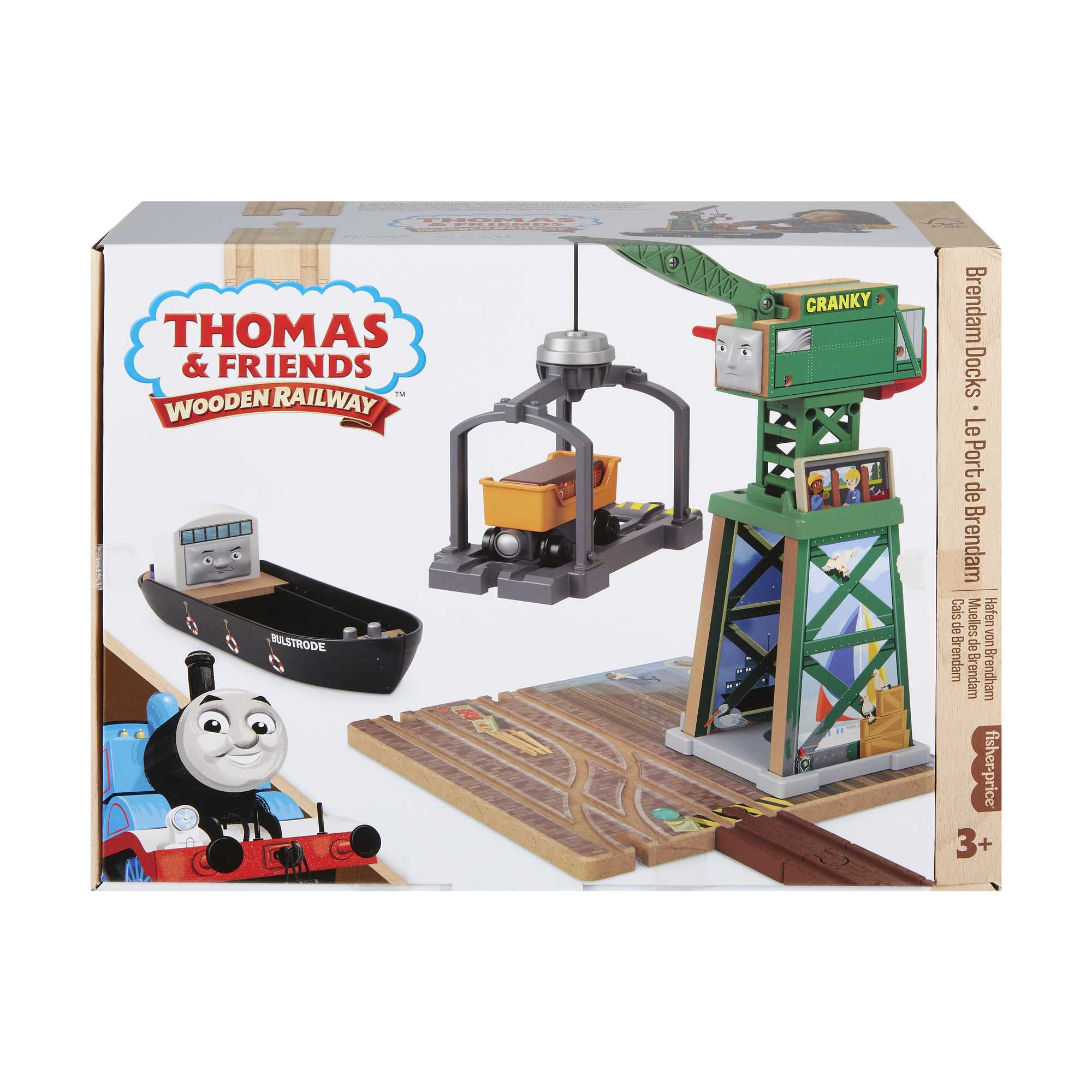 Fisher-Price Thomas & Friends Wooden Railway Brendam Docks - Image 9