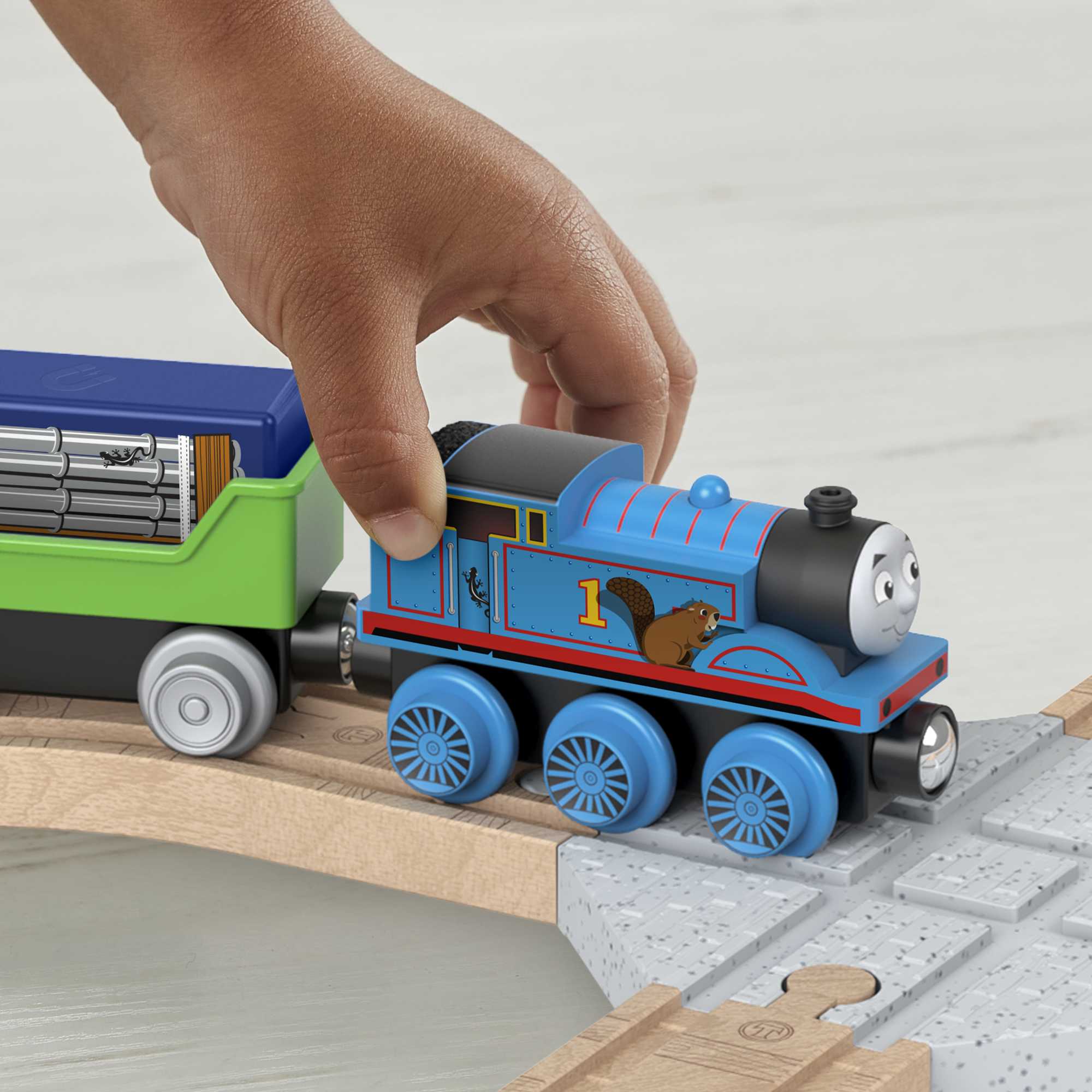 Fisher-Price Thomas & Friends Wooden Railway Figure 8 Track Pack - Image 7