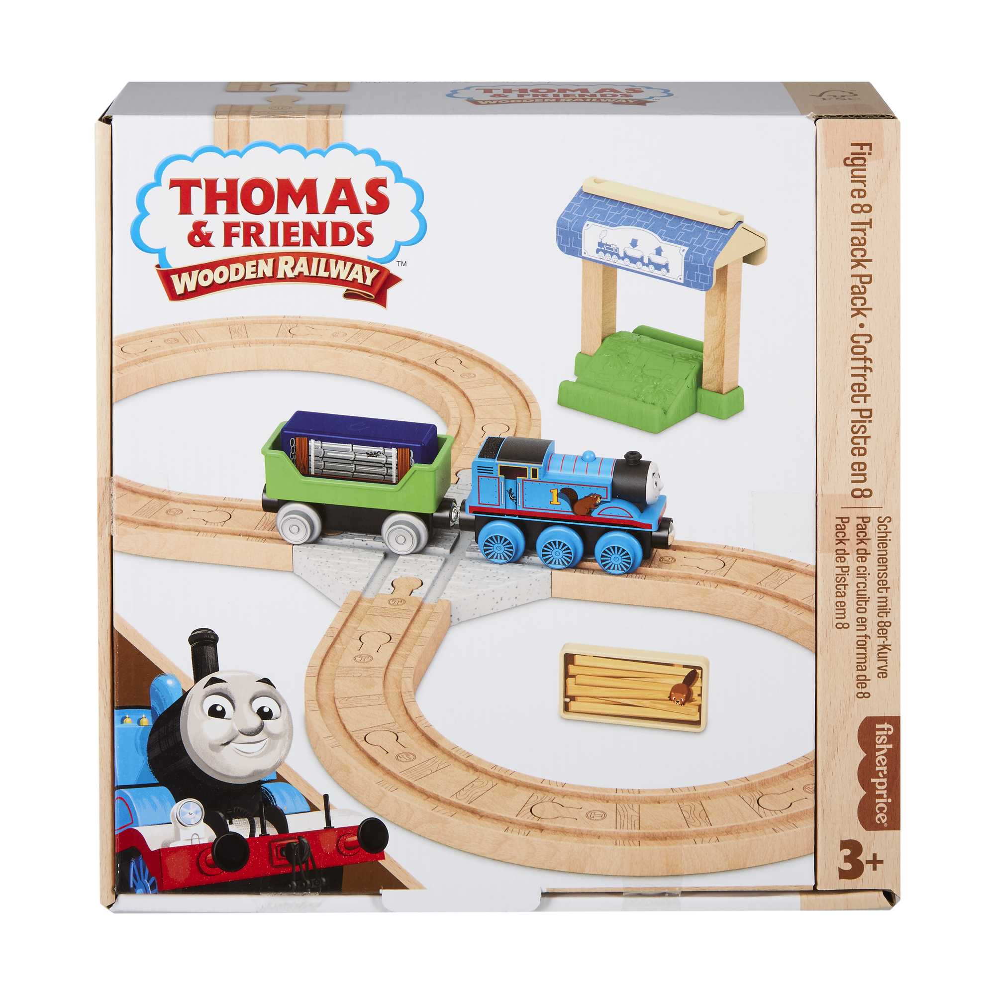 Fisher-Price Thomas & Friends Wooden Railway Figure 8 Track Pack - Image 9