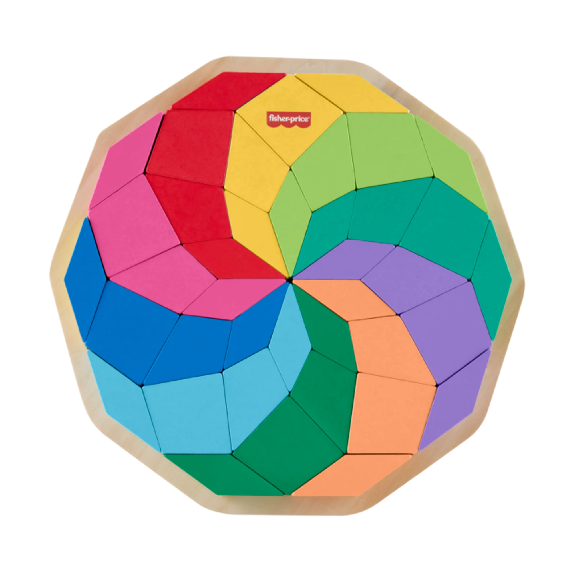 Fisher-Price Wooden Mandala Puzzle - Image 4