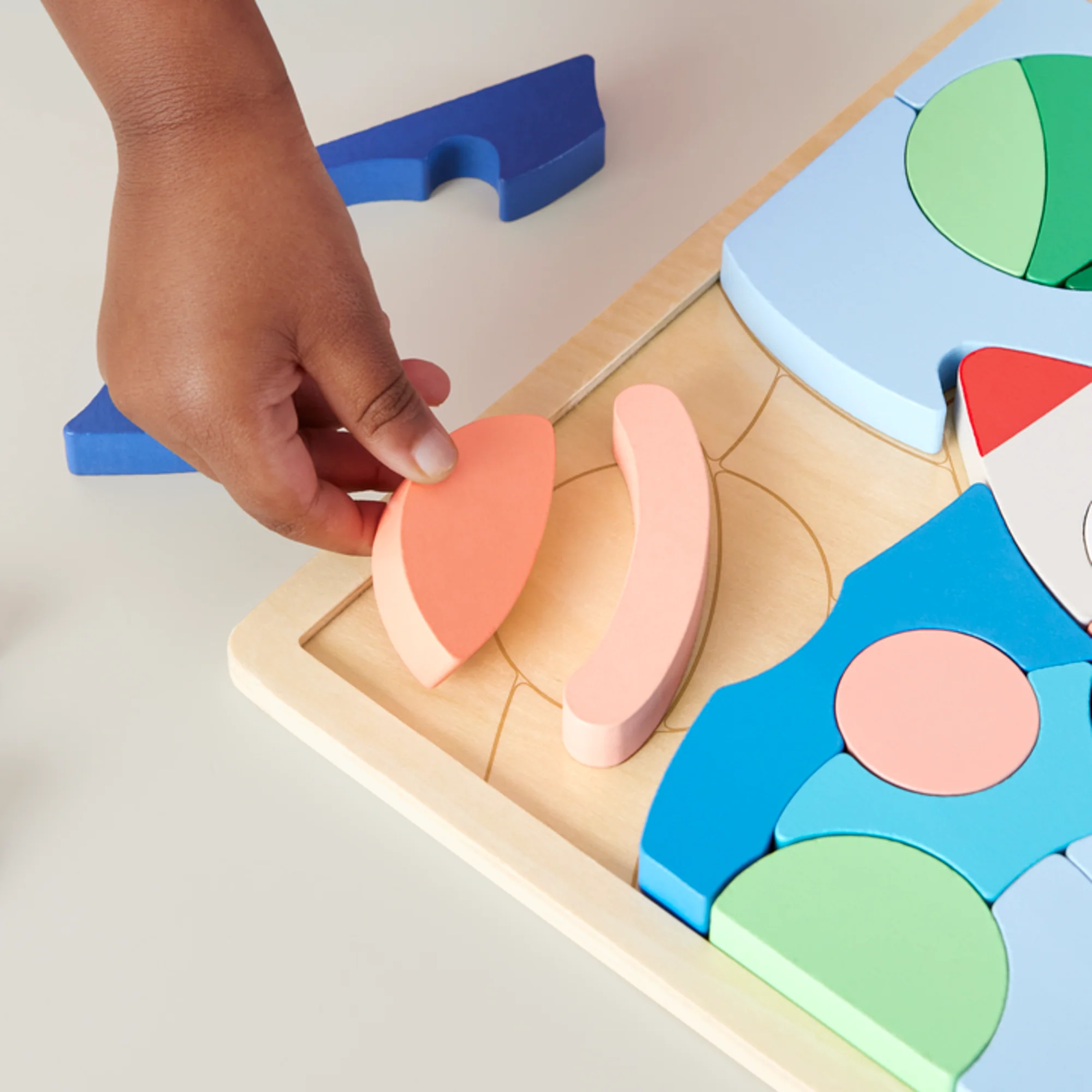 Fisher-Price Wooden Space Blocks Puzzle - Image 8