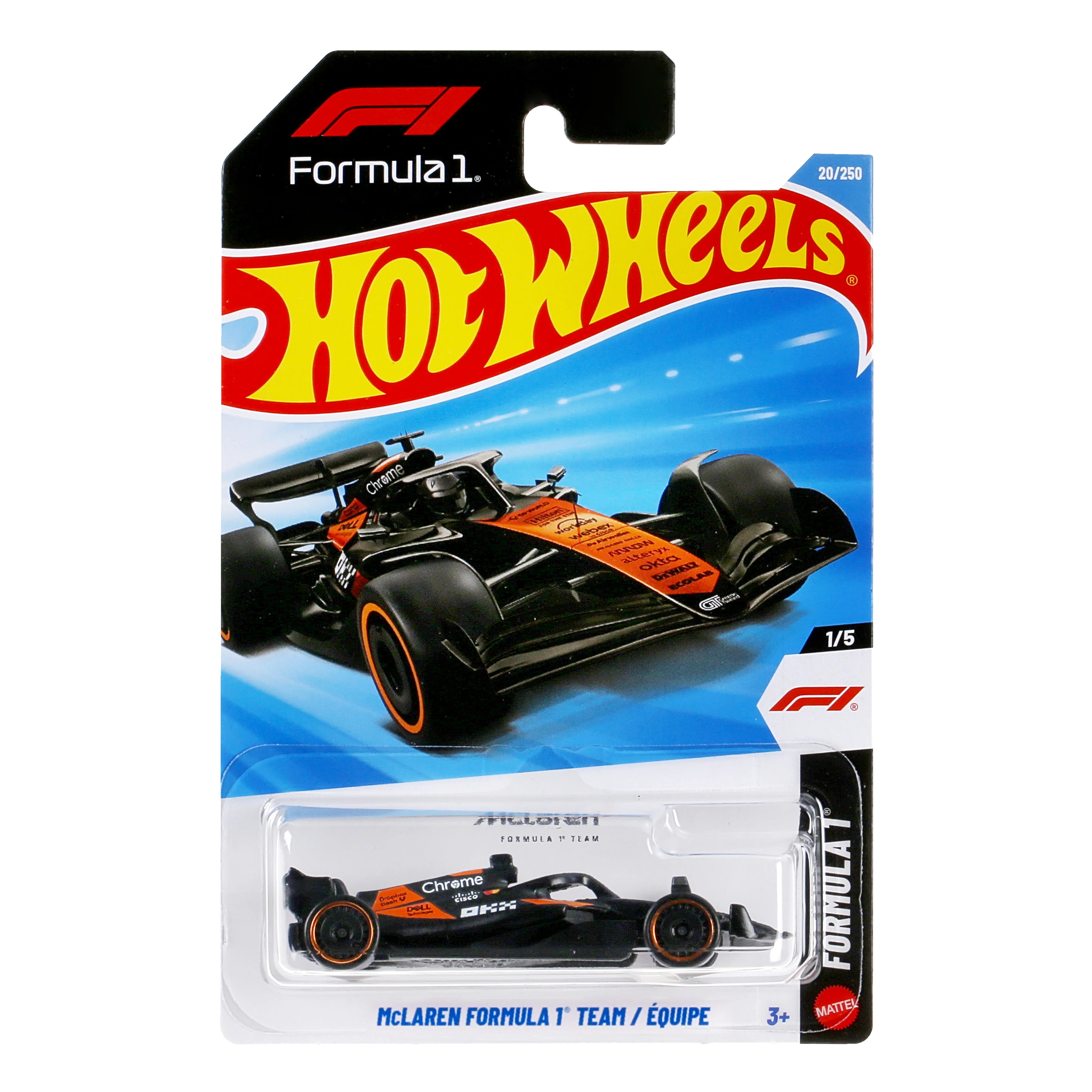 Hot Wheels Basics - McLaren Formula 1® Team Car - Image 5