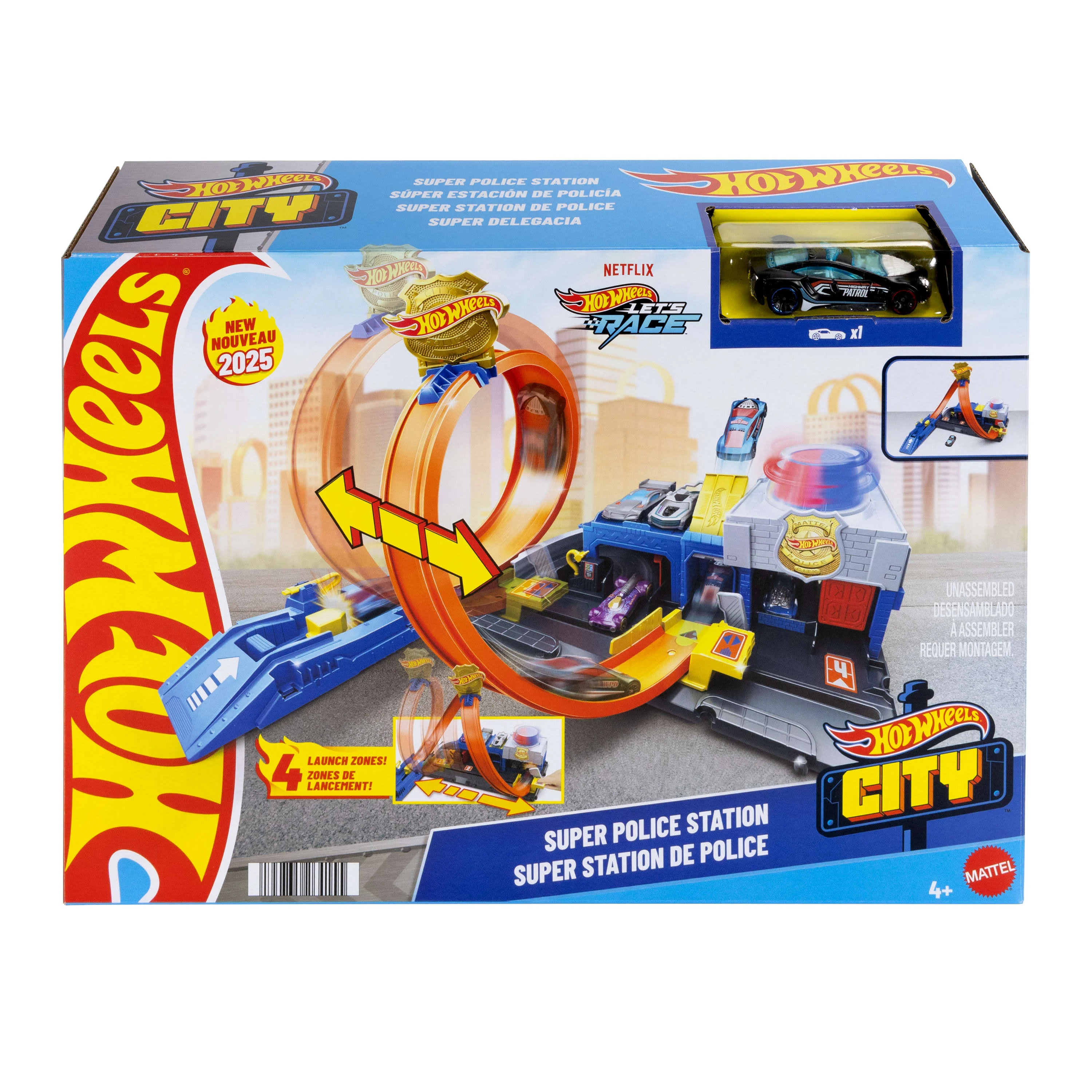 Hot Wheels City Super Police Station - Image 6