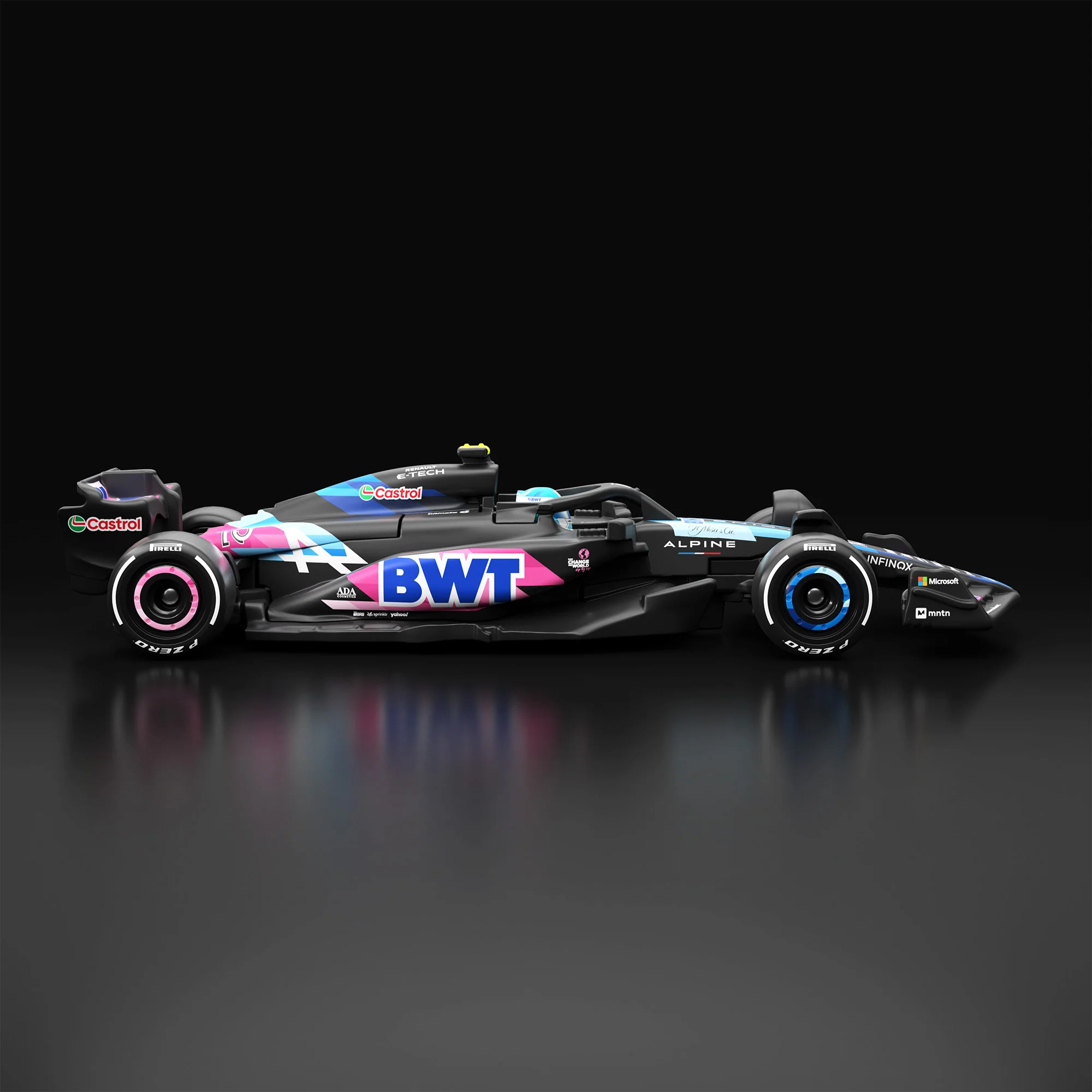 Hot Wheels® F1® Series: BWT Alpine Formula One™ Team A524 Car #10 - Image 4