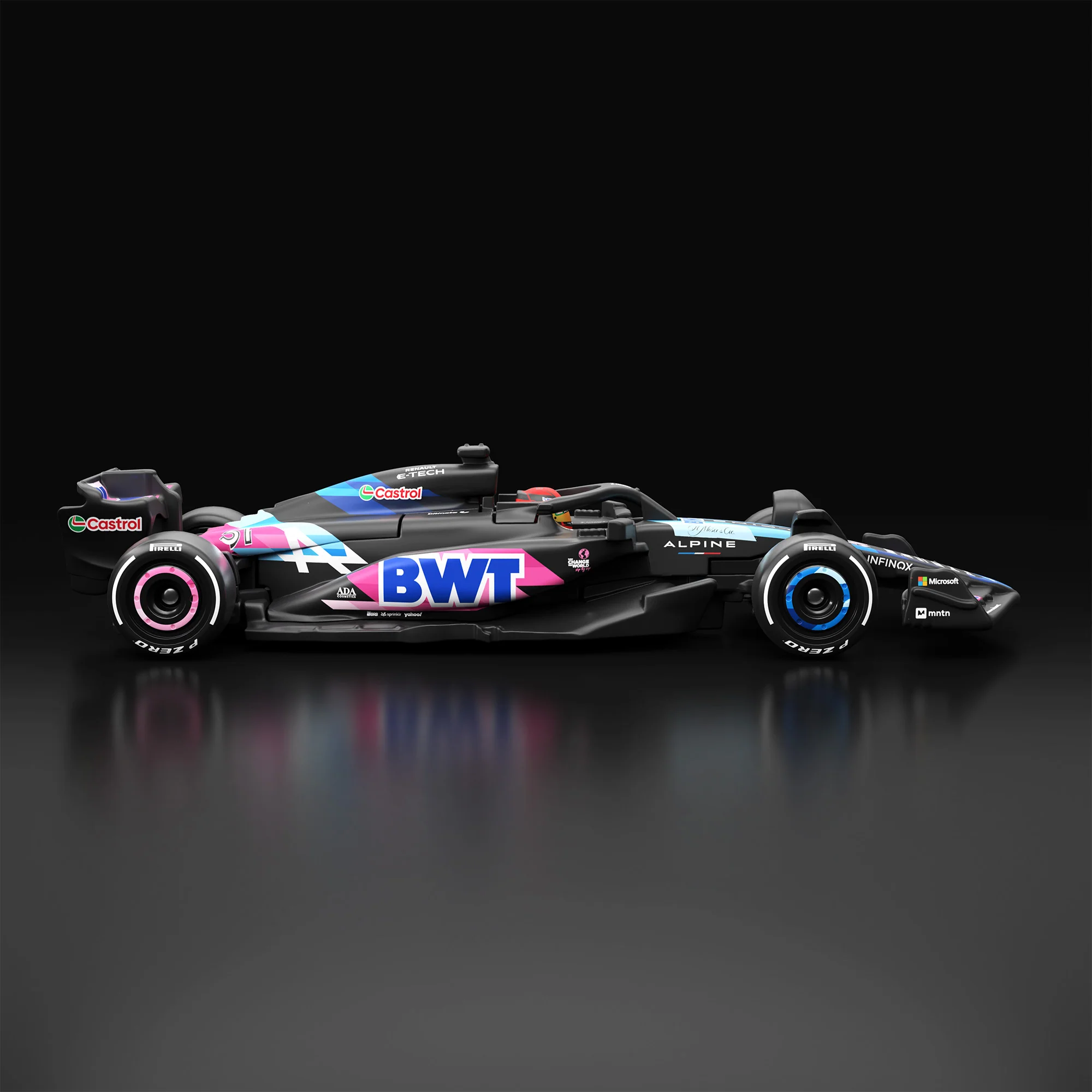 Hot Wheels® F1® Series: BWT Alpine Formula One™ Team A524 Car #31 - Image 4